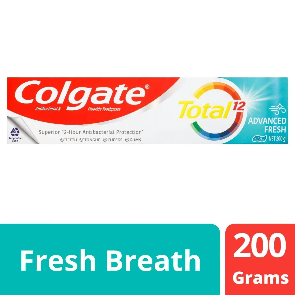 Colgate Toothpaste Total Advanced Fresh 200g