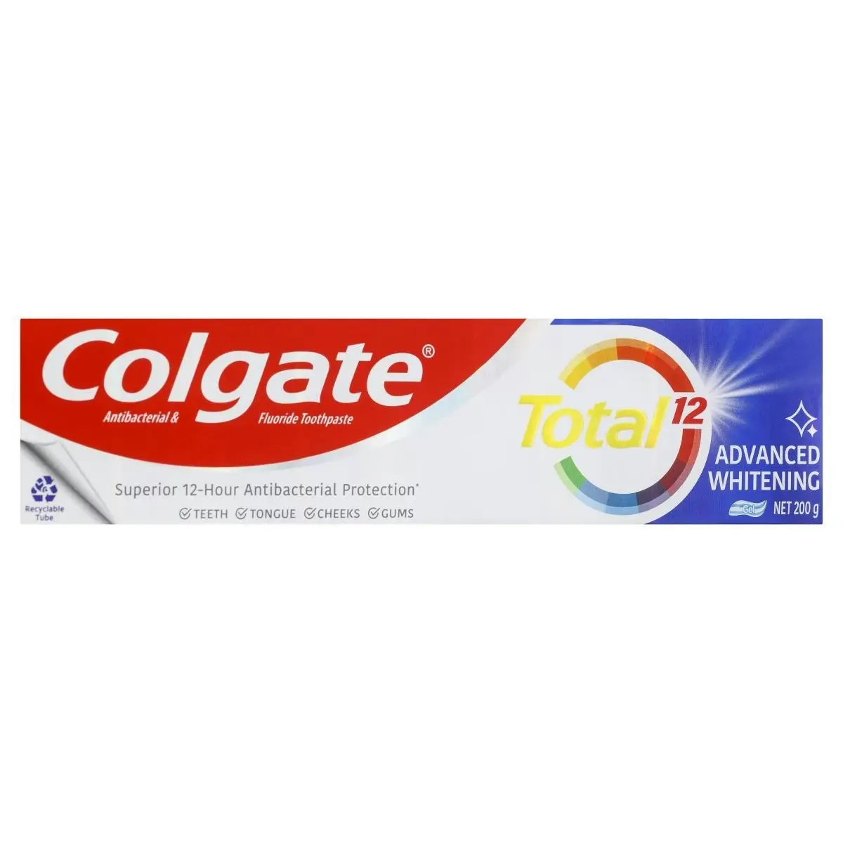 Colgate Toothpaste Total Advanced Whitening 200g