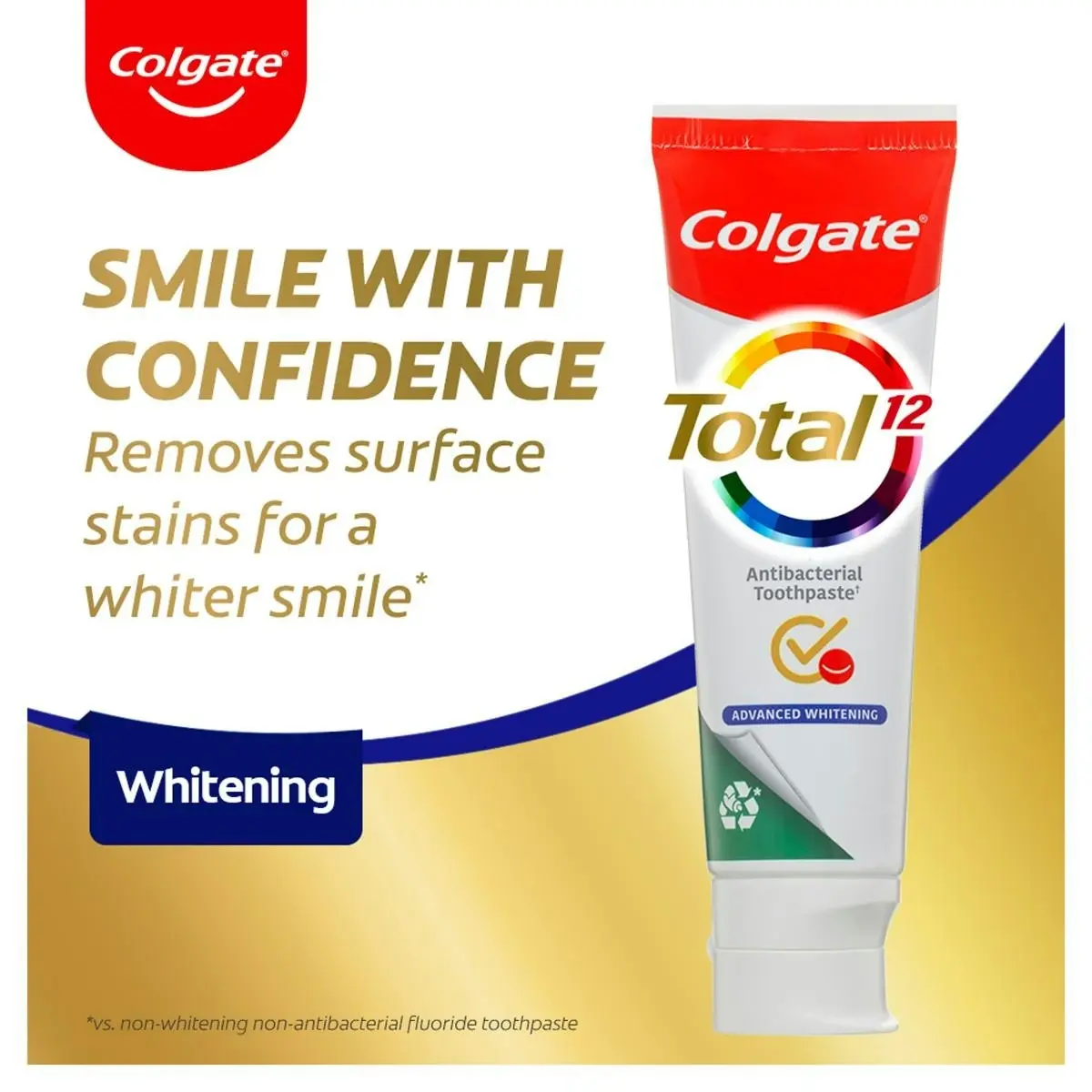 Colgate Toothpaste Total Advanced Whitening 200g