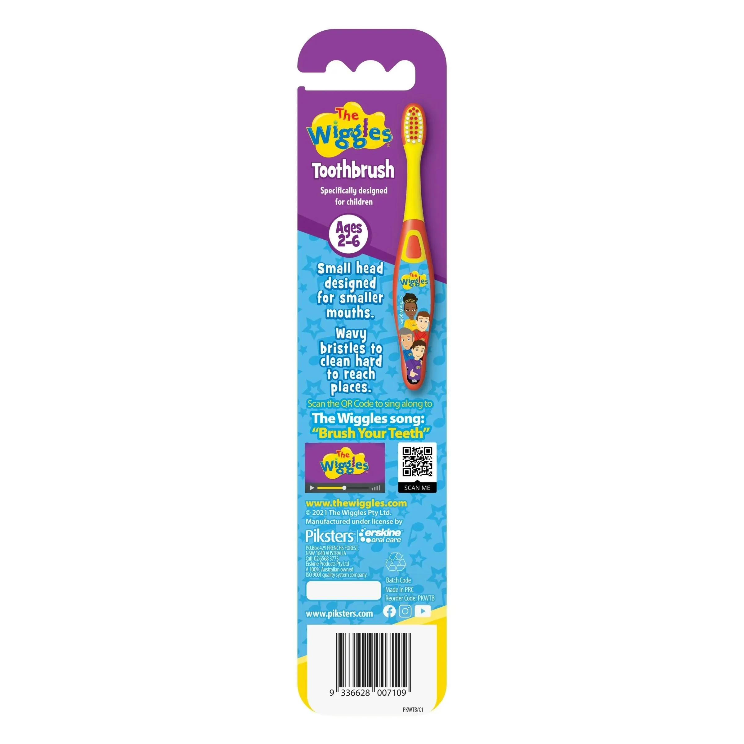 Piksters The Wiggles Toothbrush