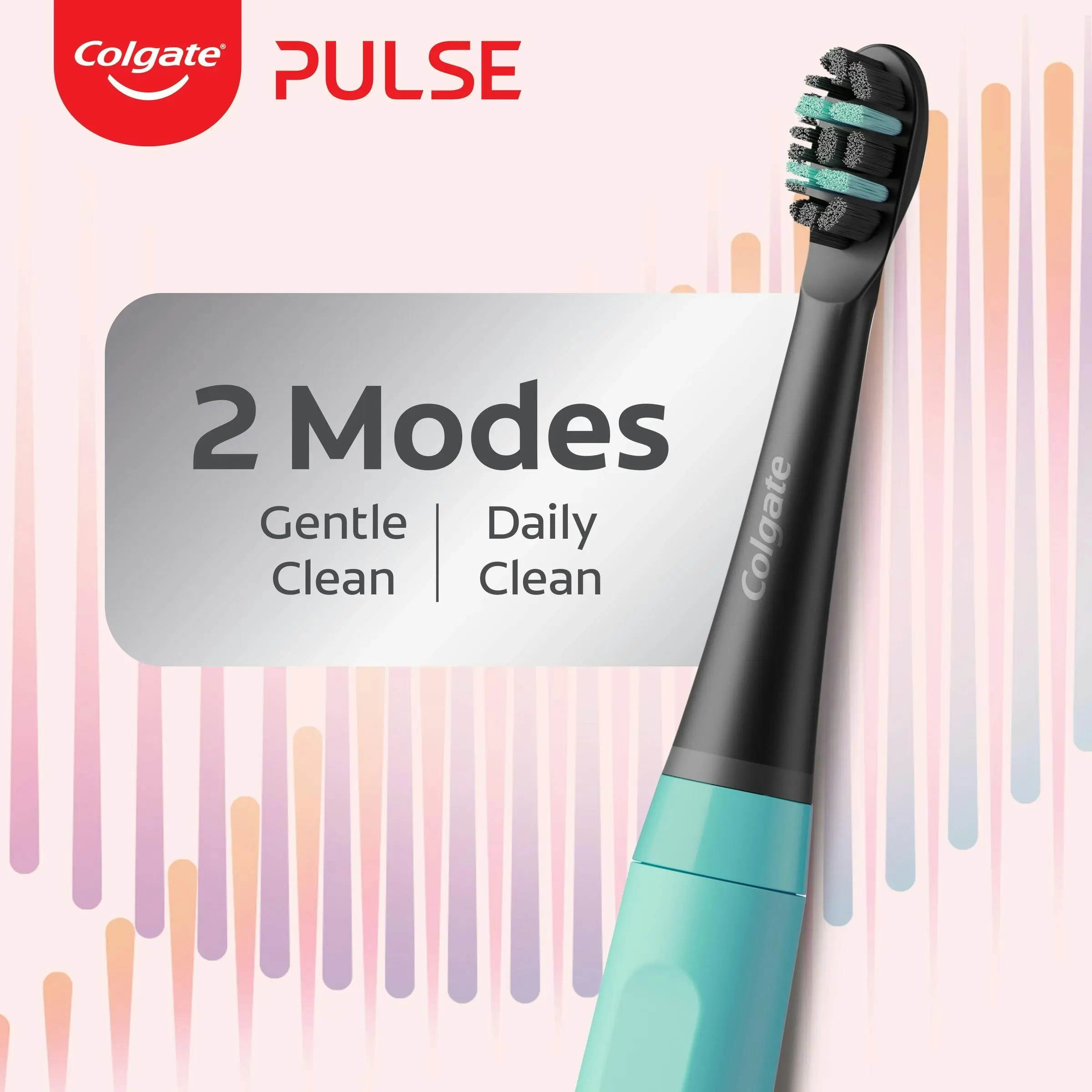 Colgate Pulse Rechargeable Deep Clean Electric Toothbrush, 1 Pack with Refill Head