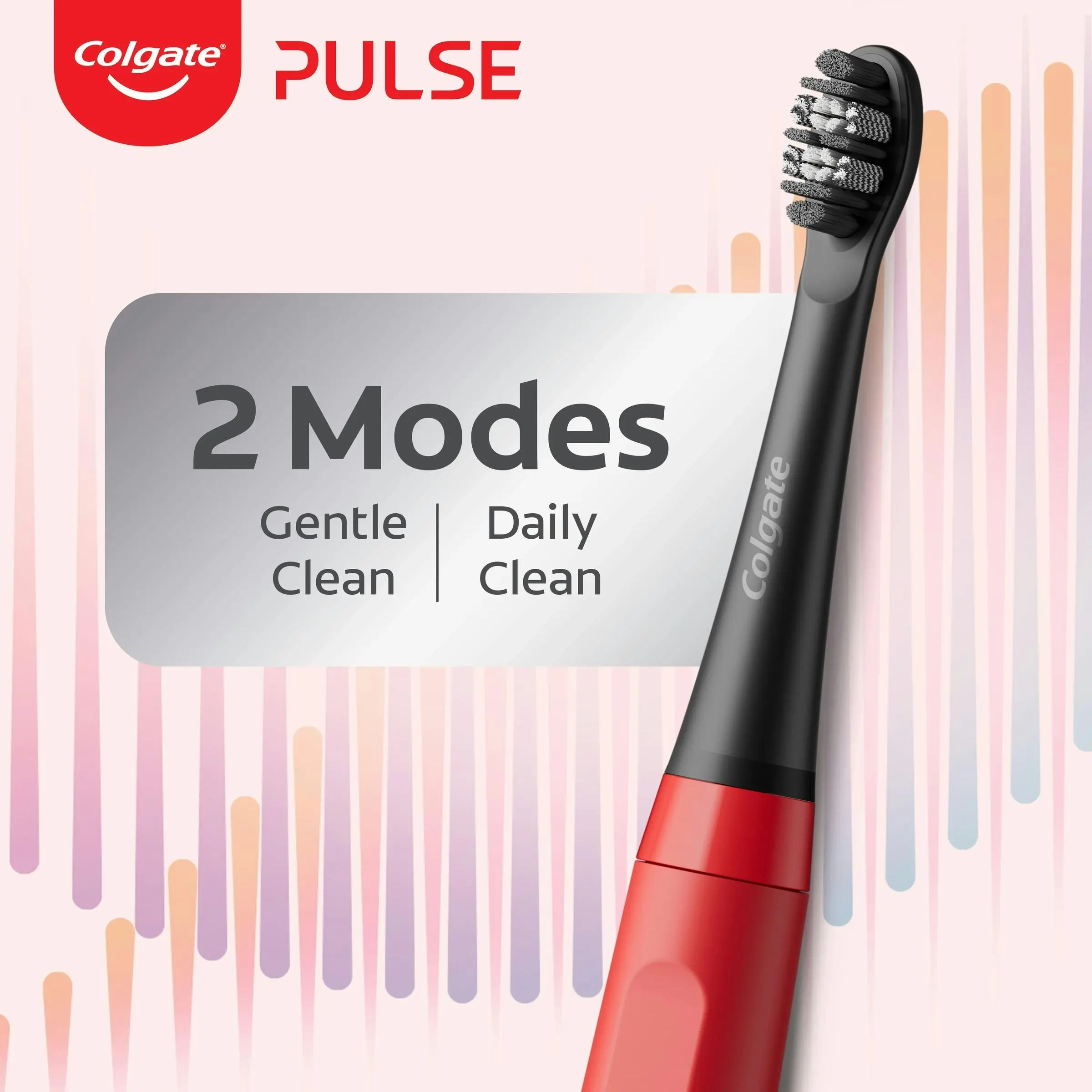 Colgate Pulse Series 1 Connected Rechargeable Whitening Electric Toothbrush, 1 Pack with Refill Head