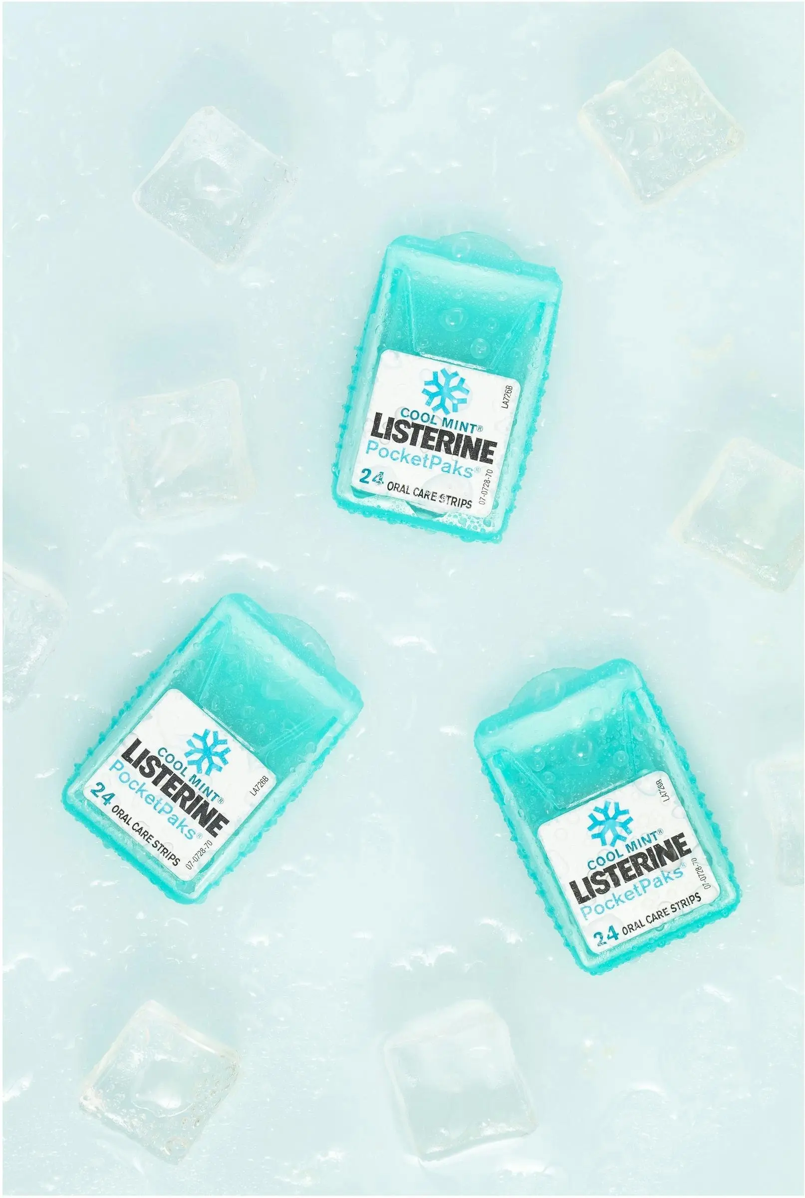 Listerine PocketPaks Cool Mint 72 Strips