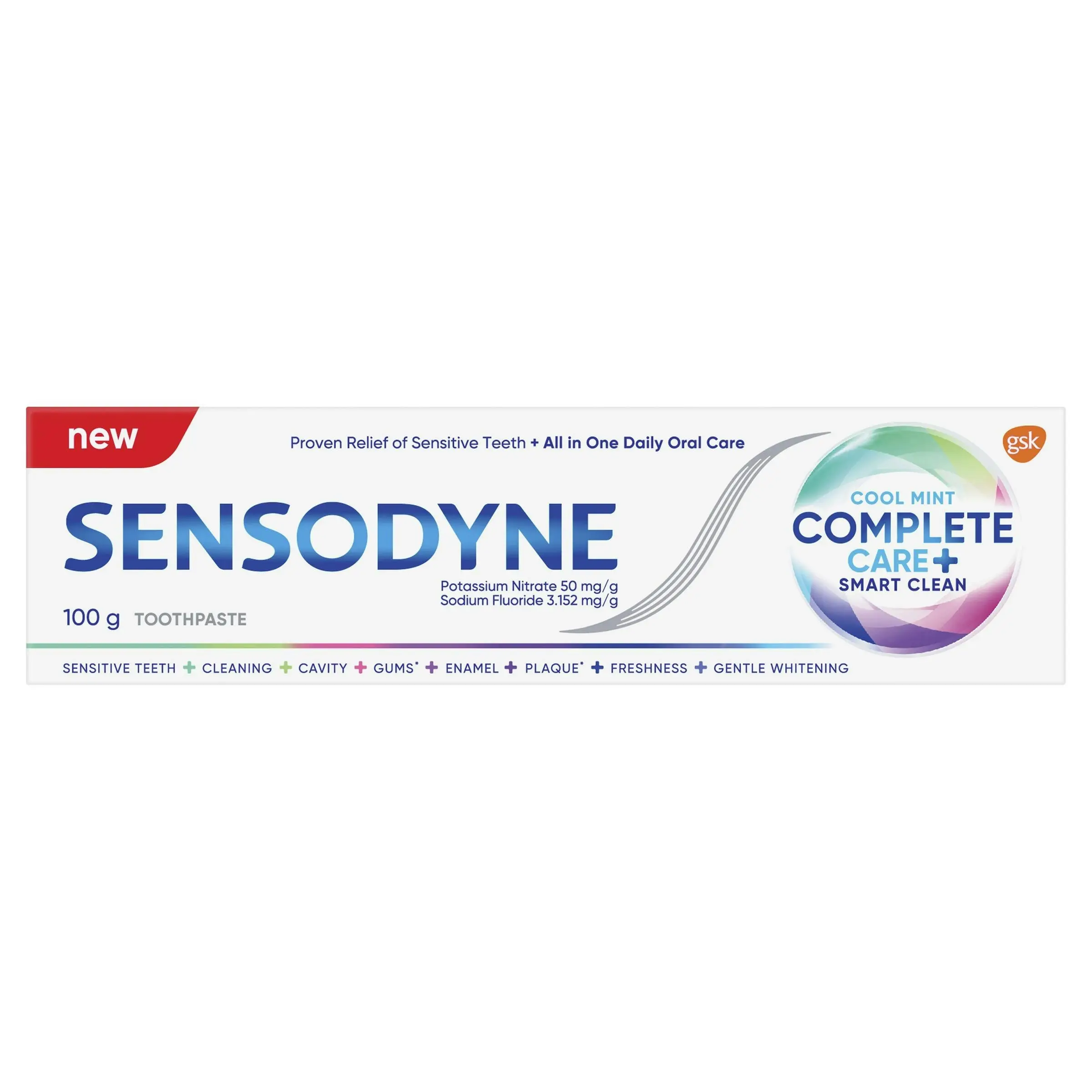 Sensodyne Cool Mint Complete Care+ Smart Clean 100g