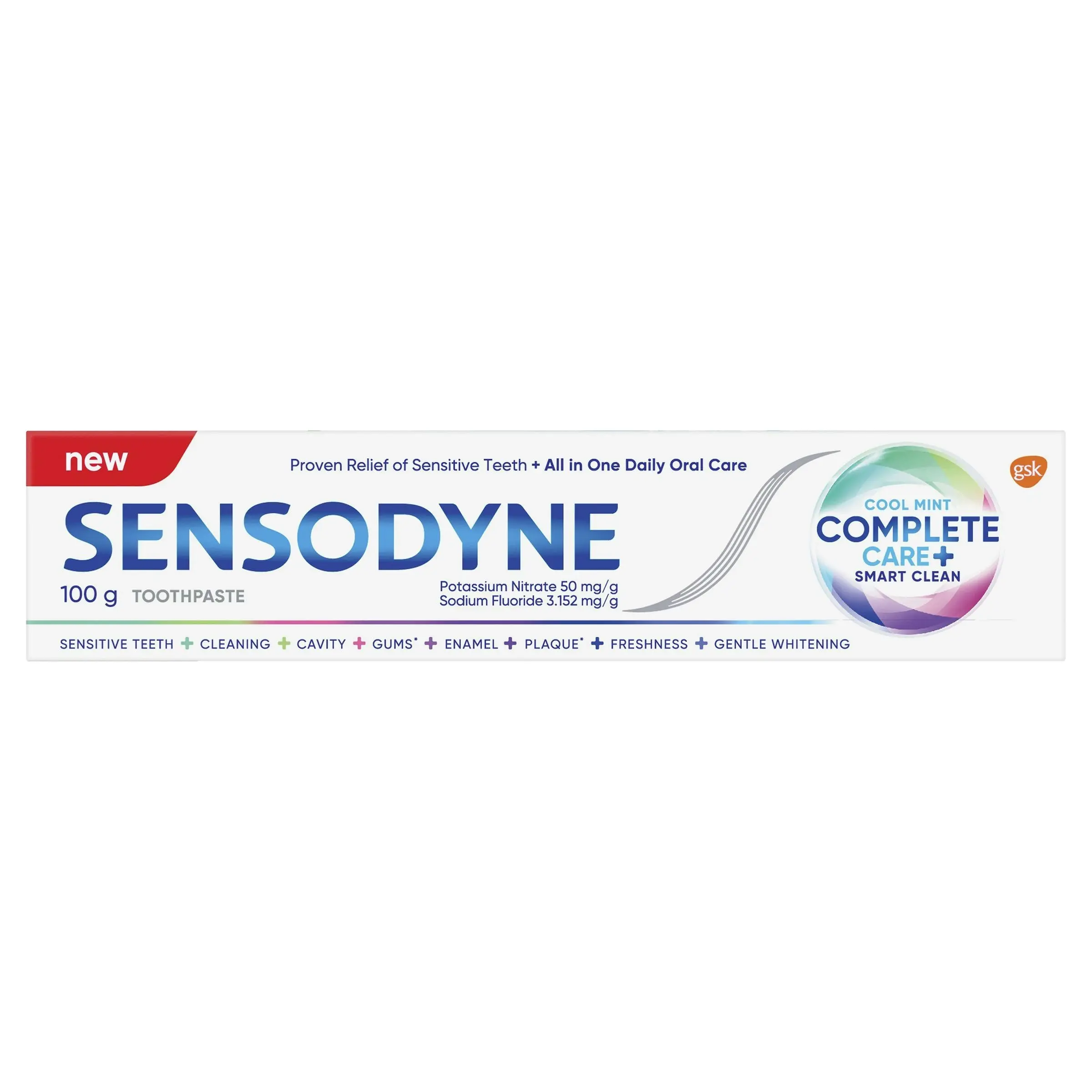 Sensodyne Cool Mint Complete Care+ Smart Clean 100g