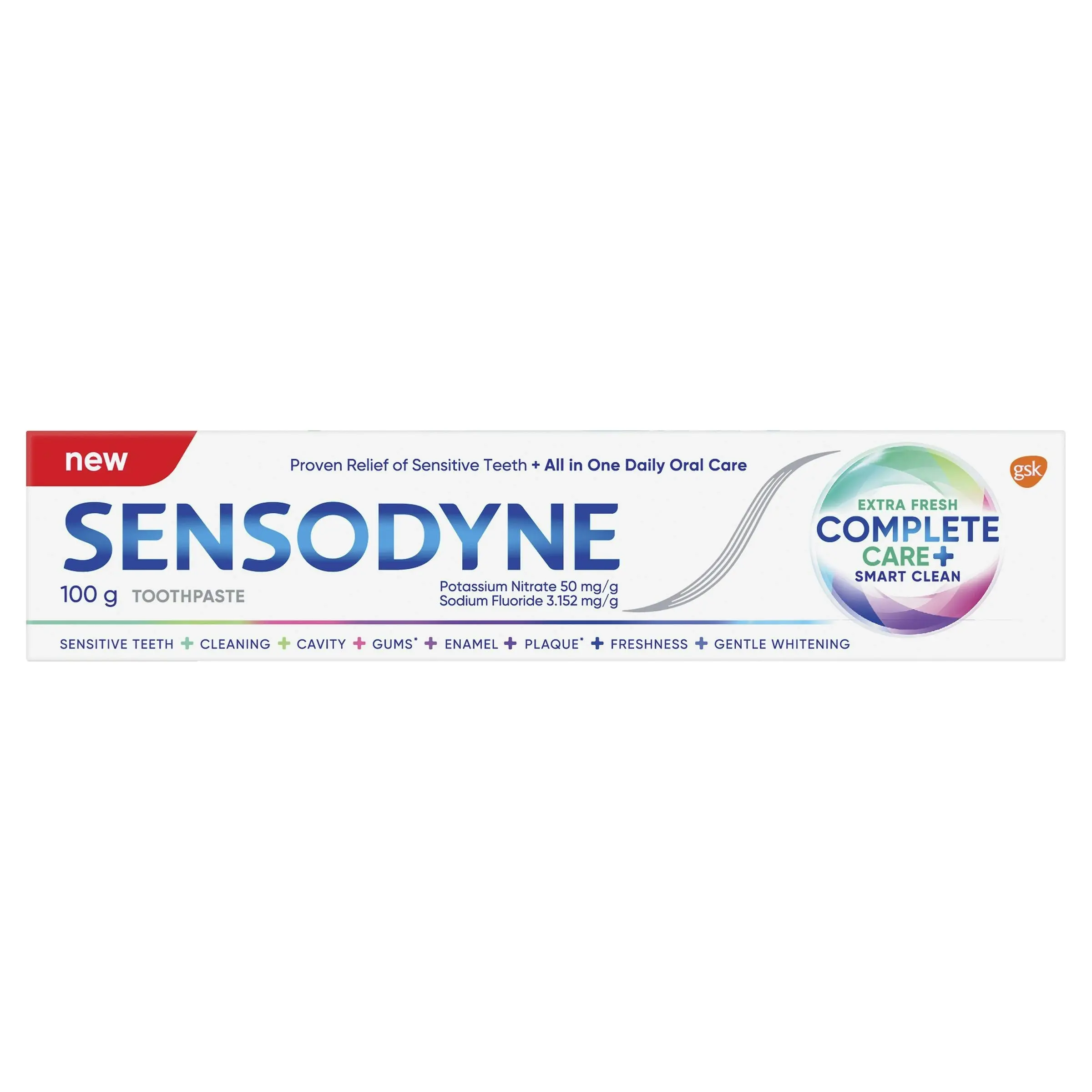 Sensodyne Extra Fresh Complete Care+ Smart Clean 100g