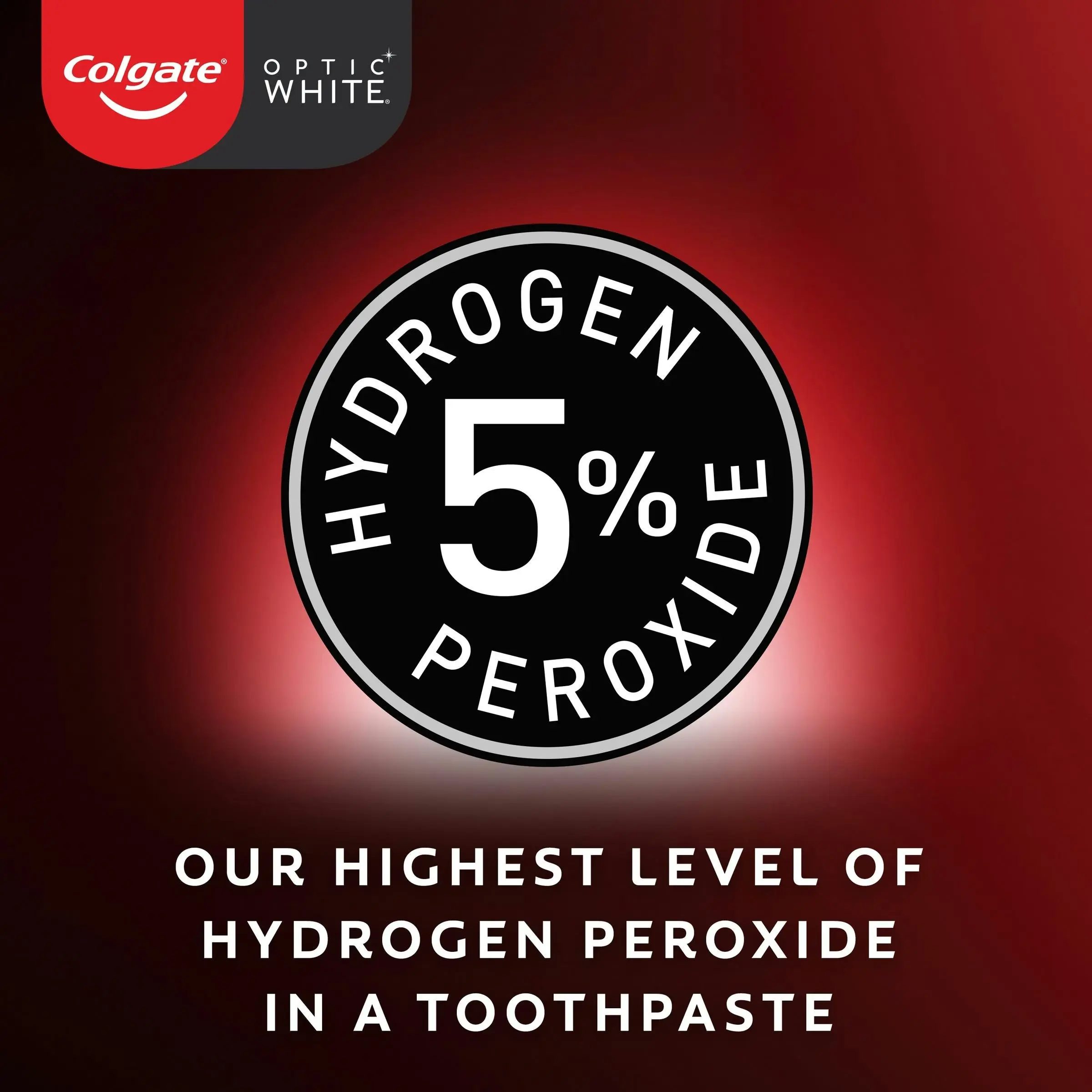 Colgate Optic White Pro Series 5% Hydrogen Peroxide Teeth Whitening Toothpaste 80g