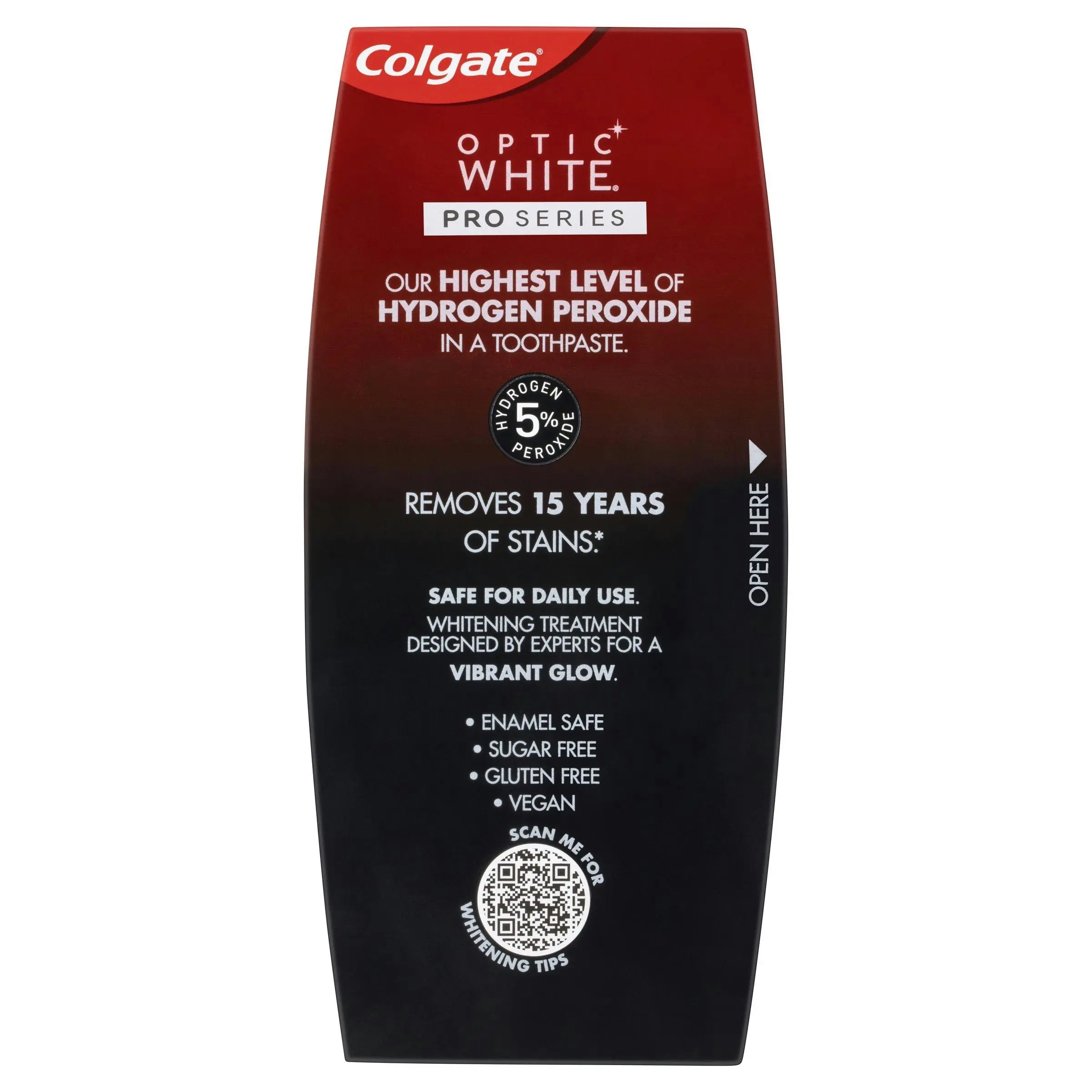 Colgate Toothpaste Optic White Pro Series Vividly Fresh 80g