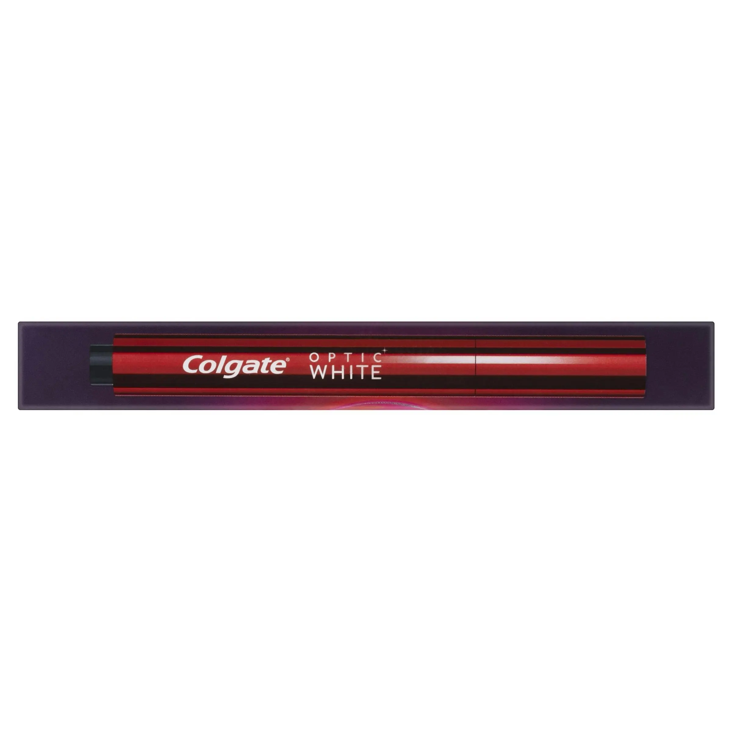 Colgate Optic White Overnight Teeth Whitening Treatment Pen With Hydrogen Peroxide Enamel Safe 2.5mL