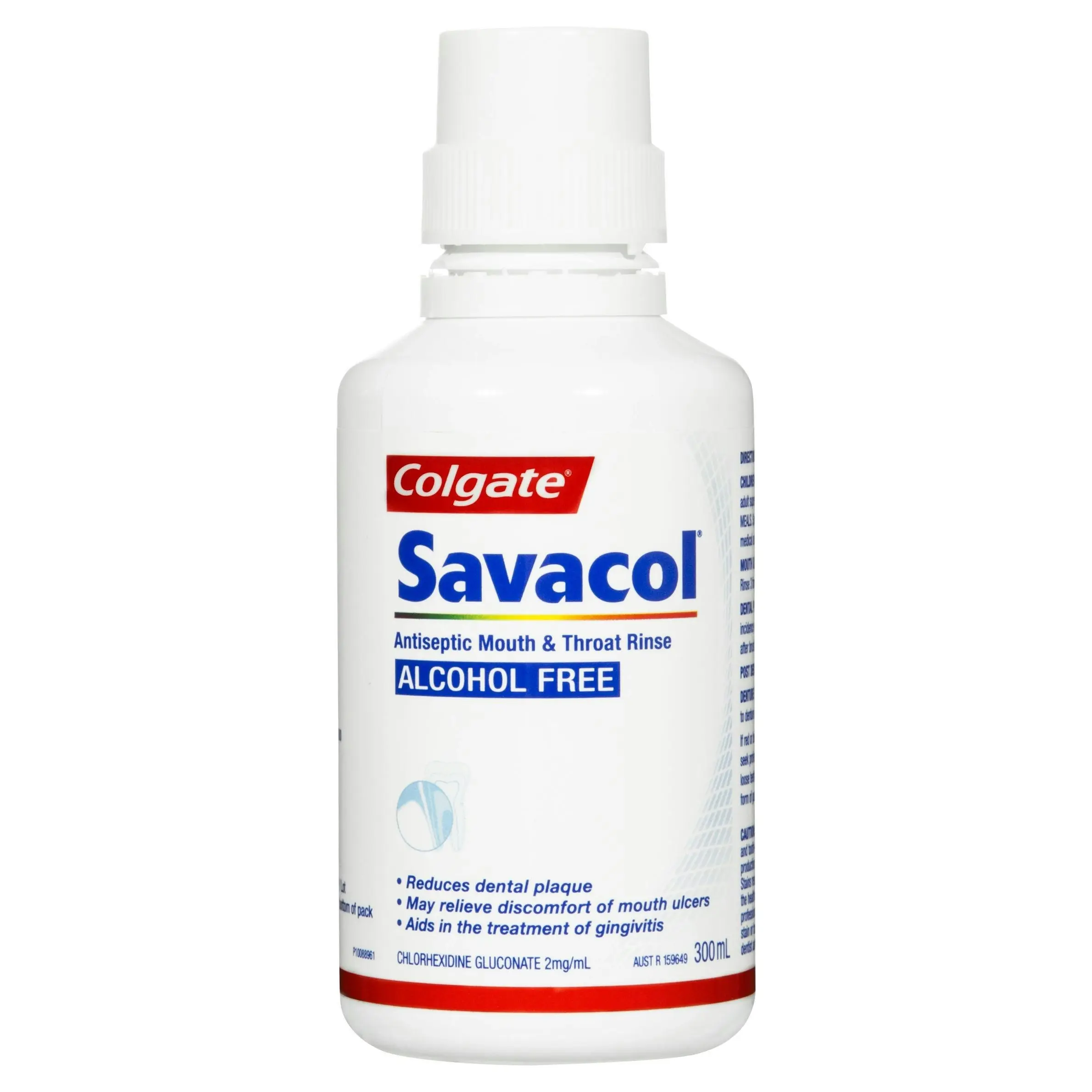 Colgate Savacol Alcohol Free Mouth Rinse 300ml