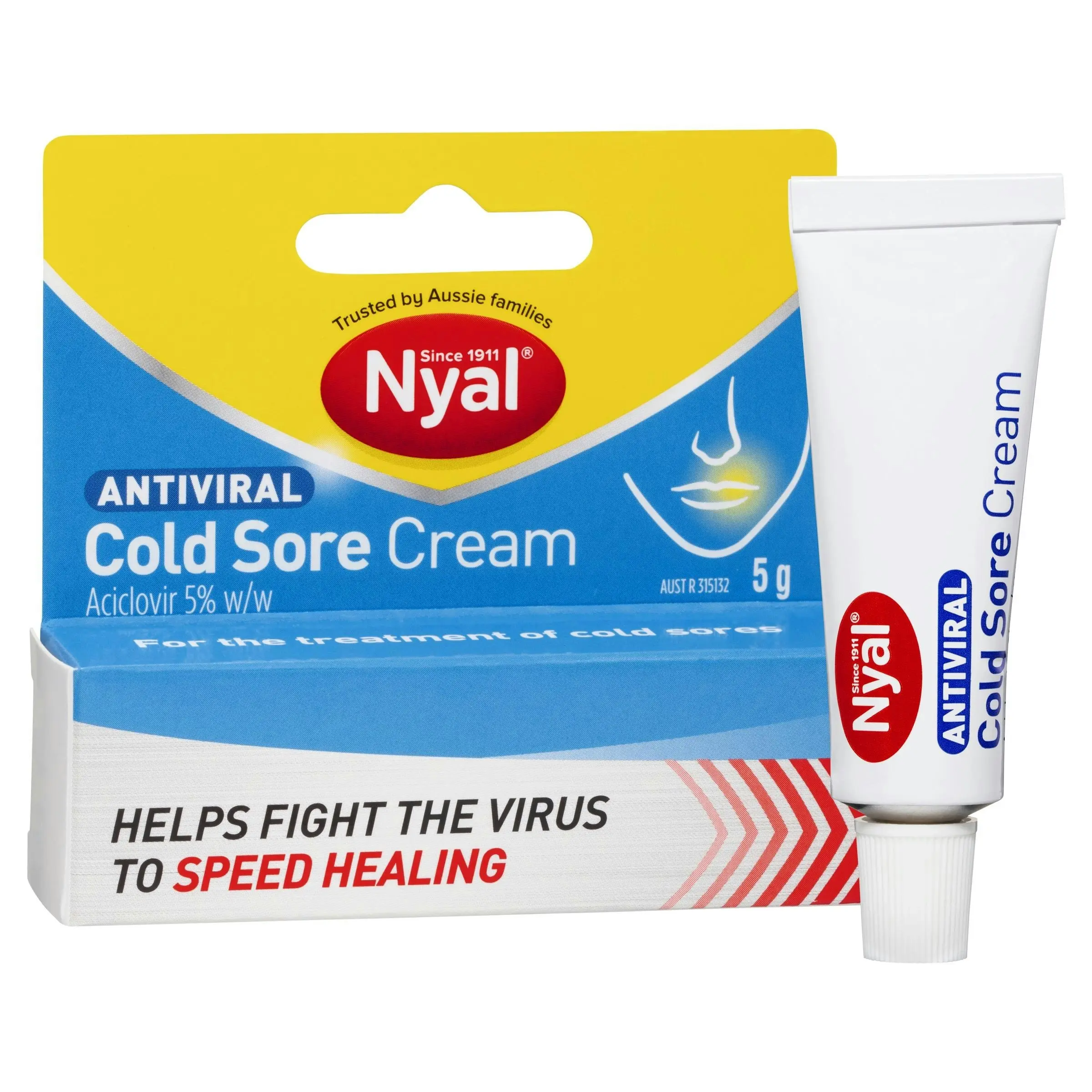 Nyal Antiviral Cold Sore Cream 5g