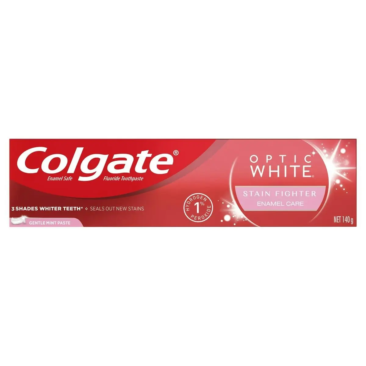 Colgate Toothpaste Optic White Enamel 140g