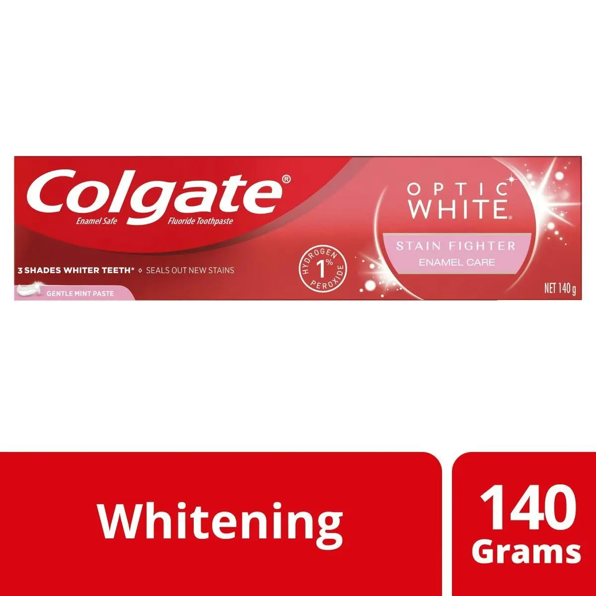 Colgate Toothpaste Optic White Enamel 140g