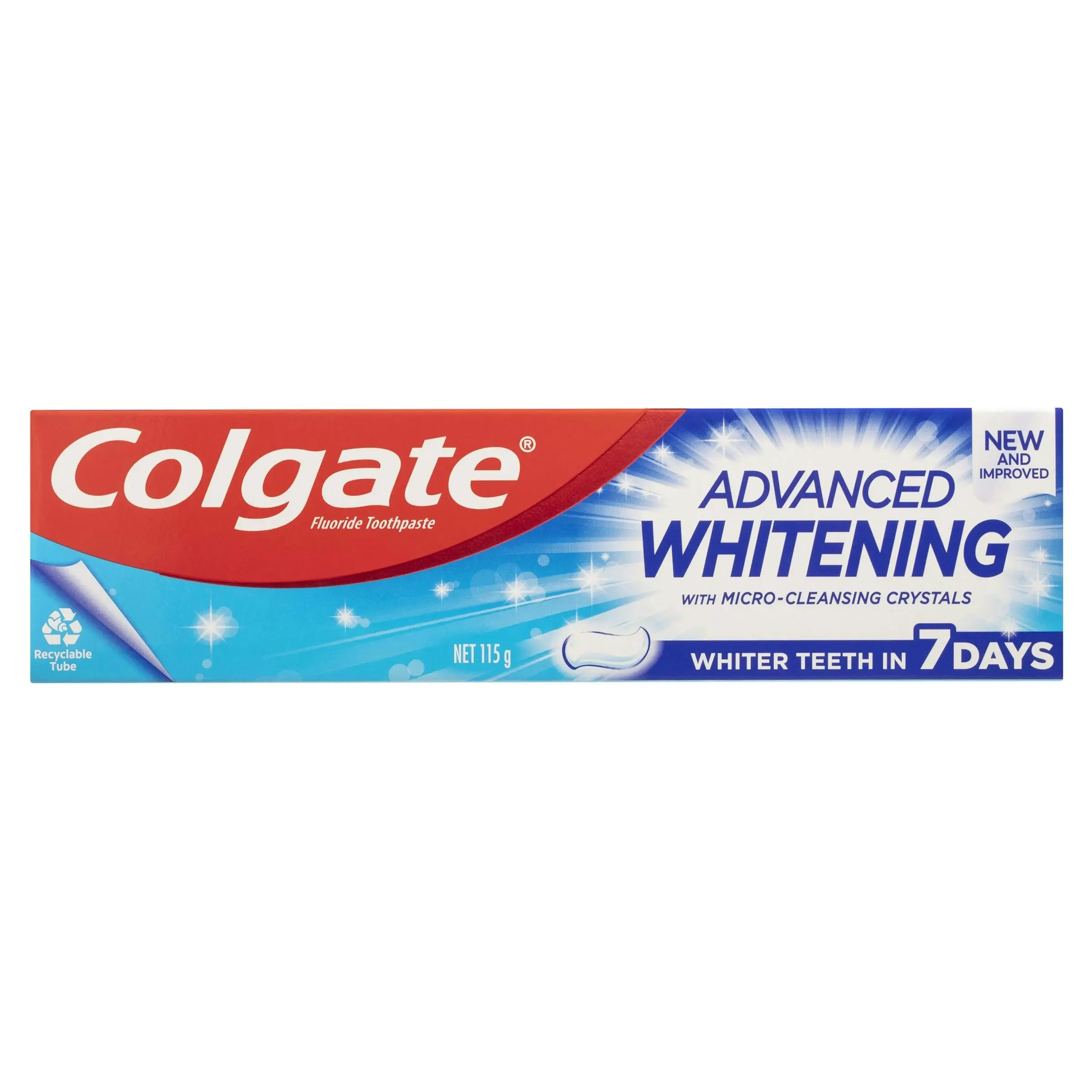 Colgate Toothpaste Advanced Whitening 115g