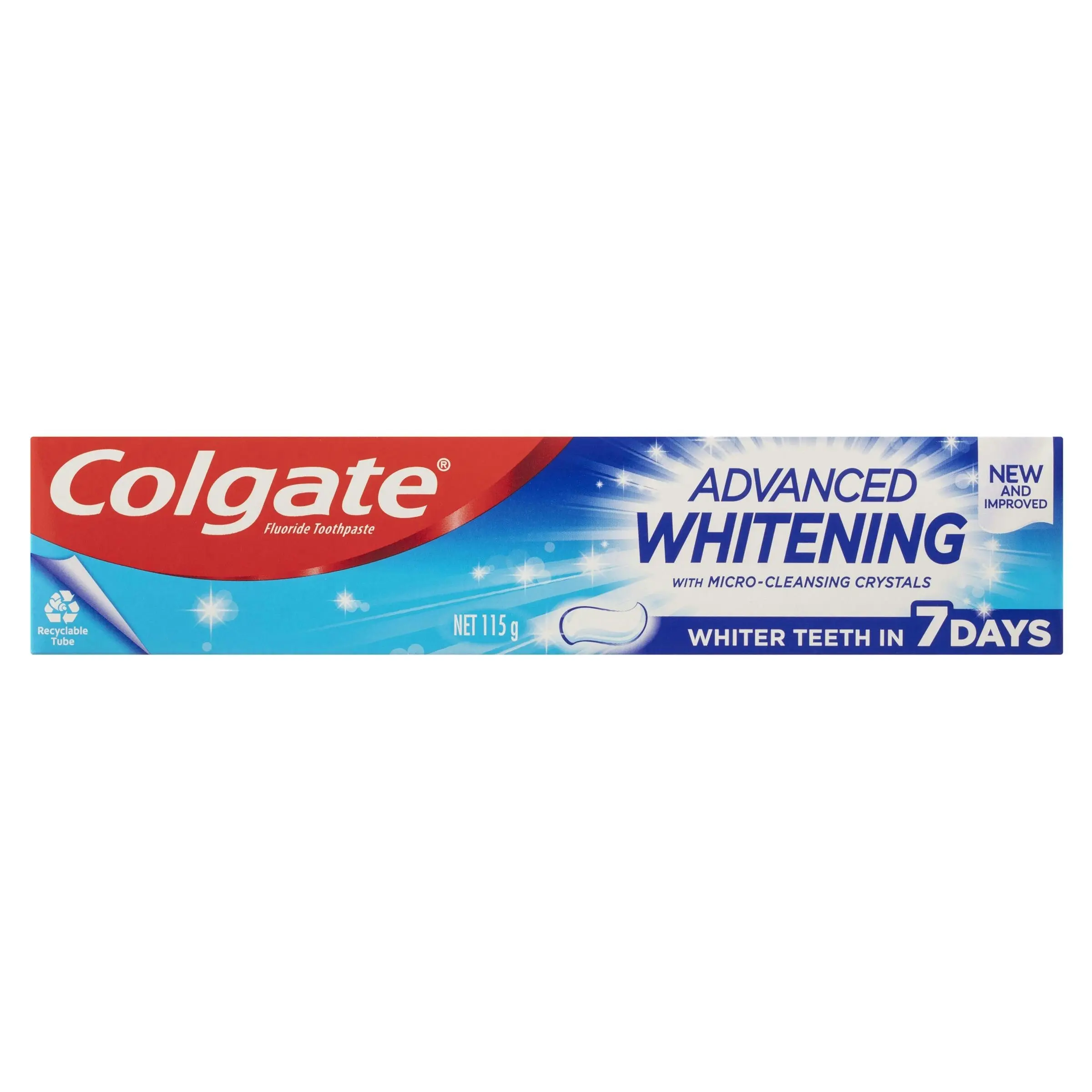 Colgate Toothpaste Advanced Whitening 115g