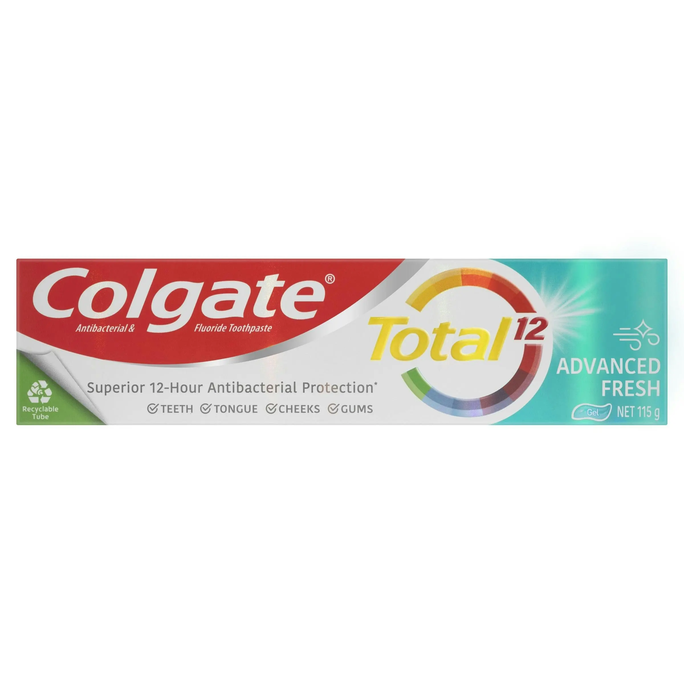 Colgate Toothpaste Total Advanced Fresh 115g