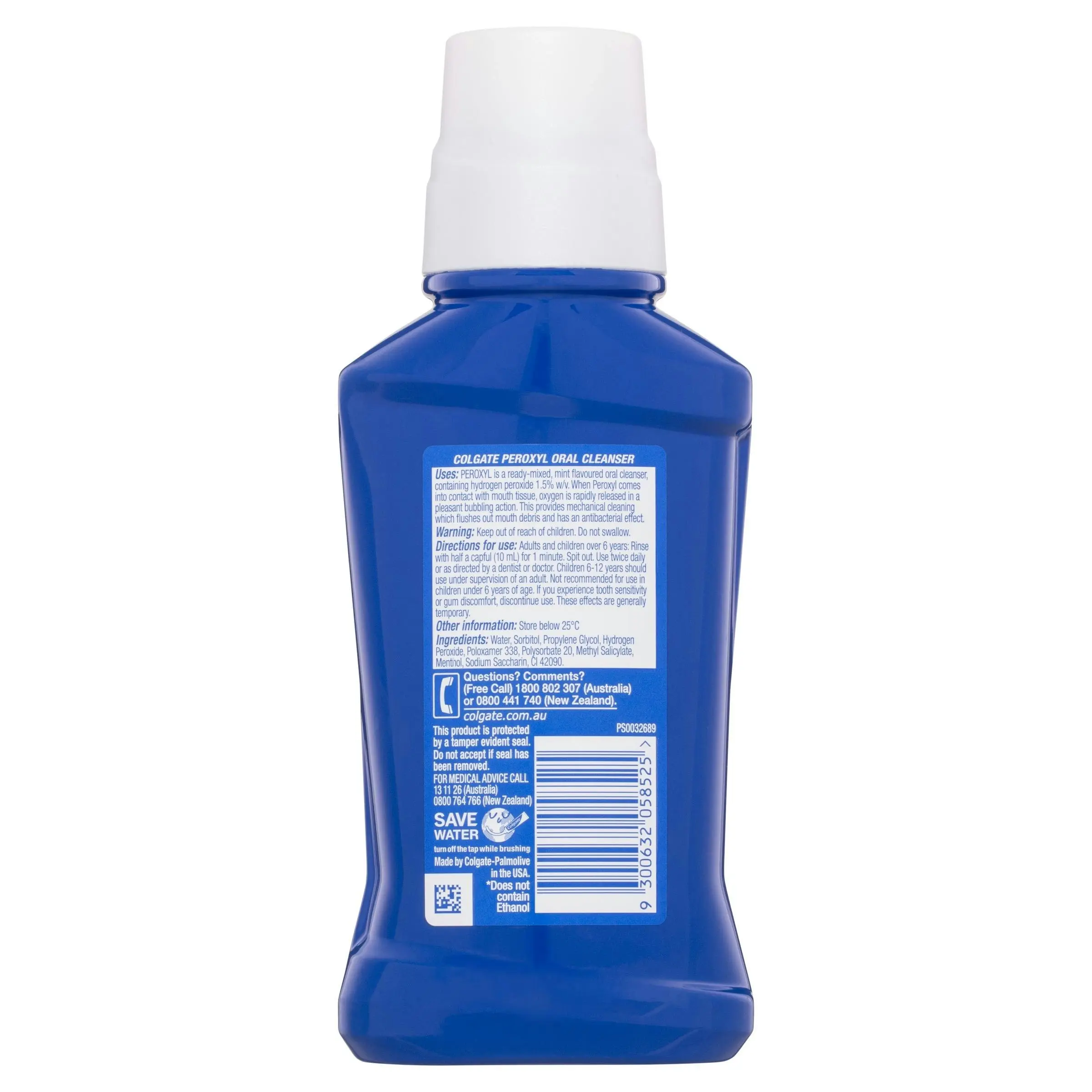 Colgate Peroxyl Oral Cleanser Mouthwash 236ml