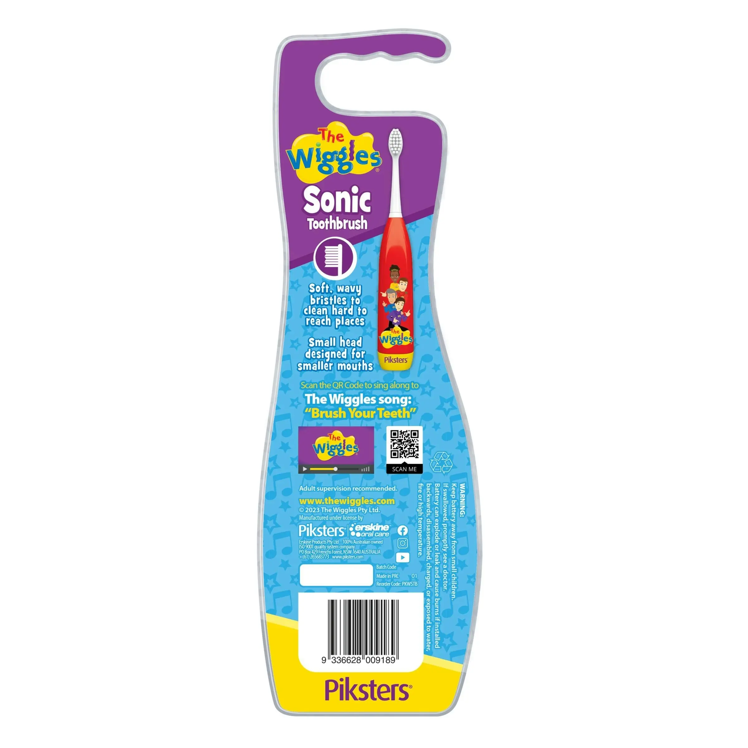 Piksters The Wiggles Sonic Toothbrush