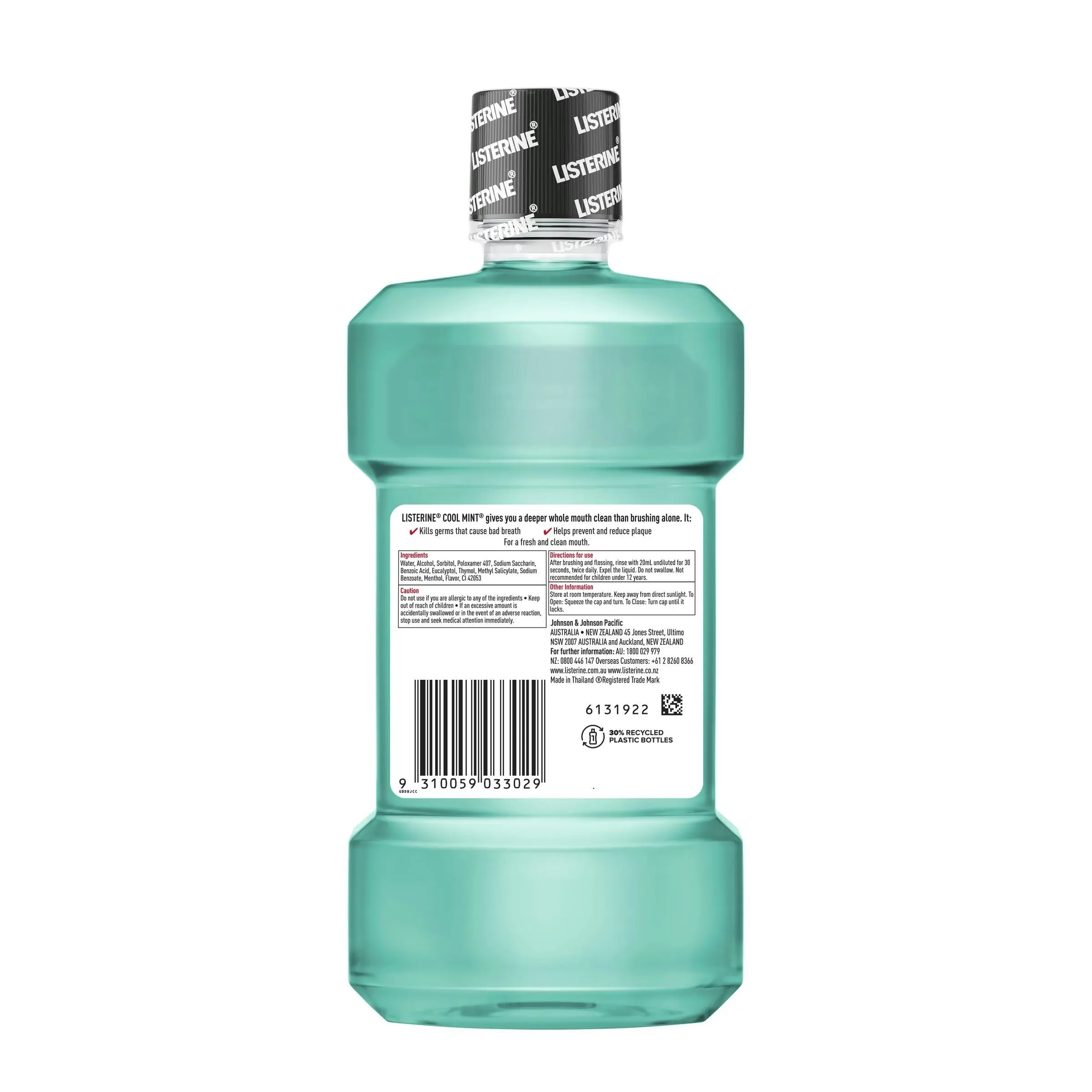 Listerine Mouthwash Cool Mint 250ml