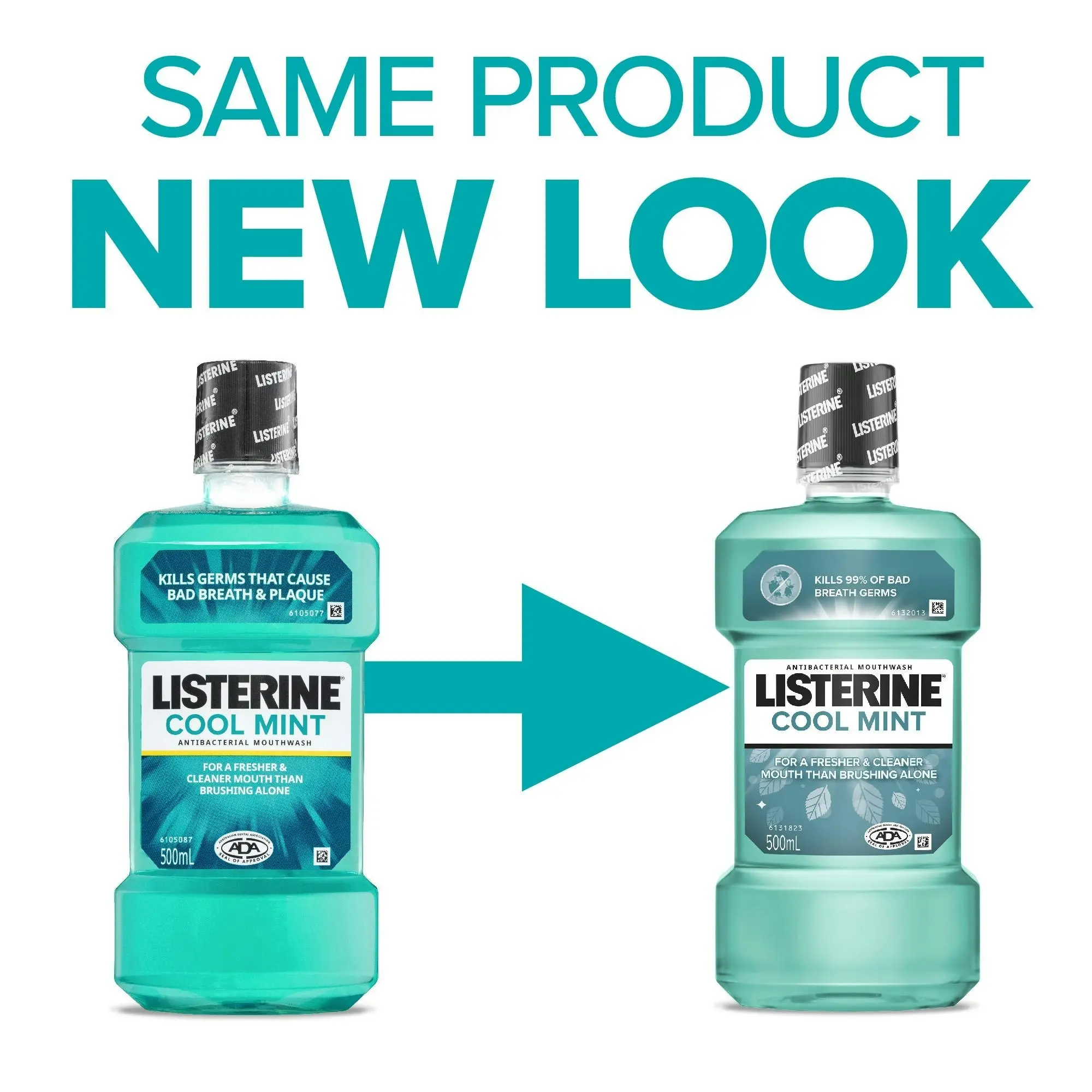 Listerine Mouthwash Cool Mint 250ml