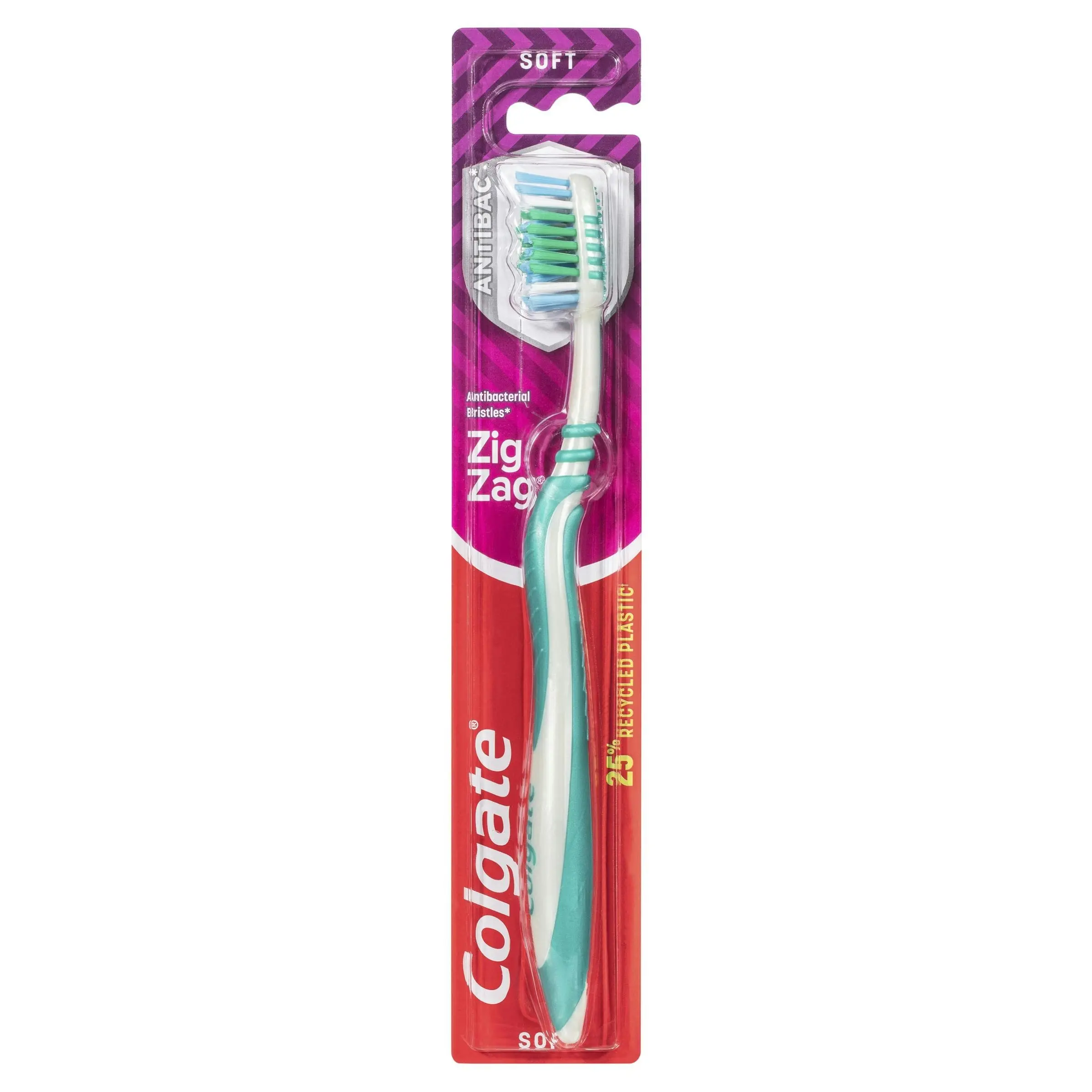 Colgate ZigZag Deep Interdental Clean Toothbrush Soft Adult