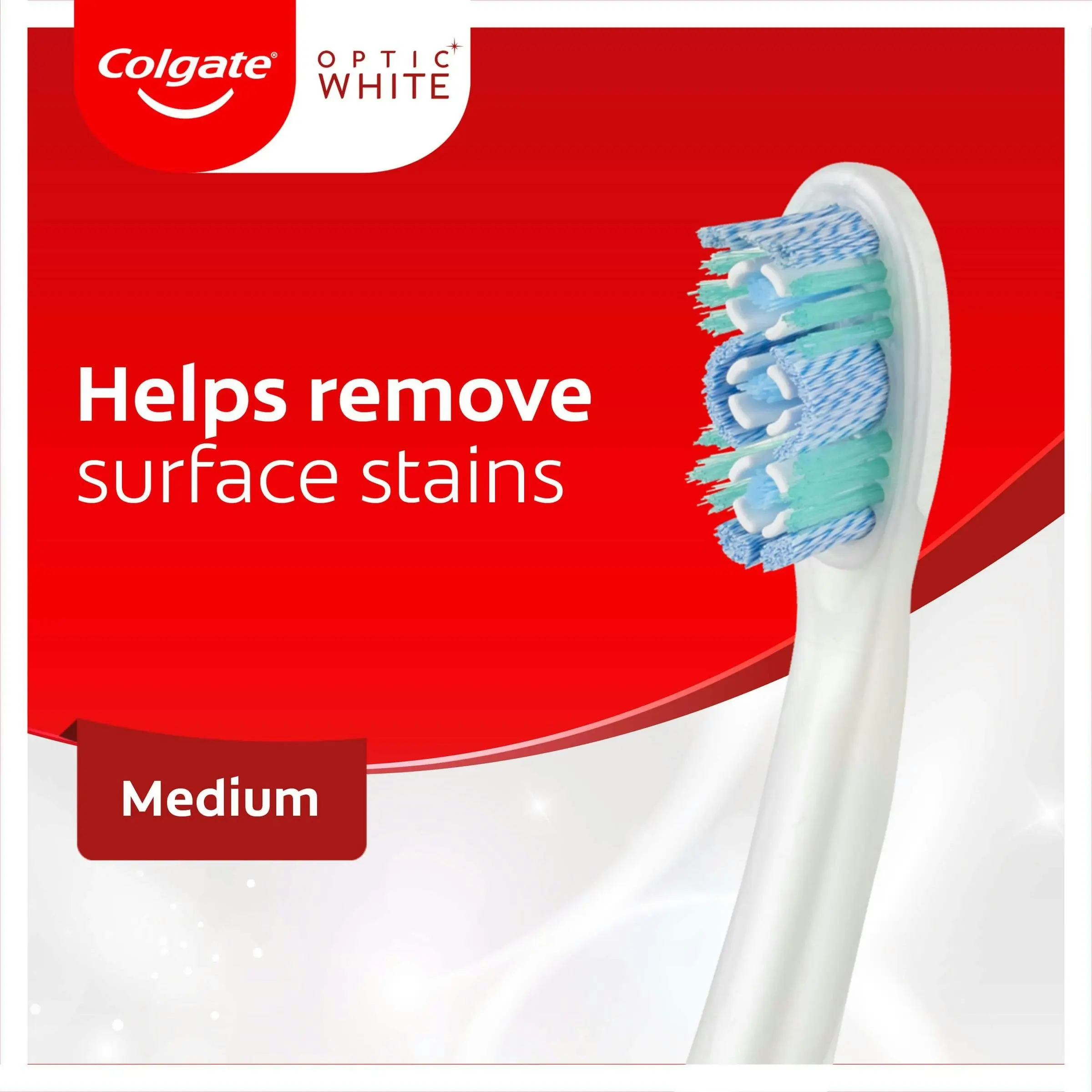 Colgate 360° Optic White Battery Powered Whitening Toothbrush