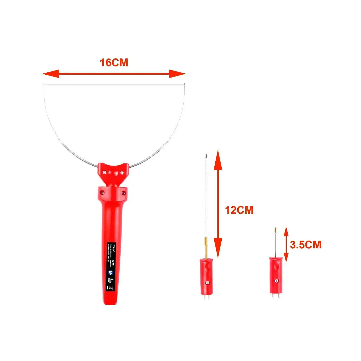 Topex 3-in-1 Hot Wire Foam Cutter Styrofoam Cutting Tool Set