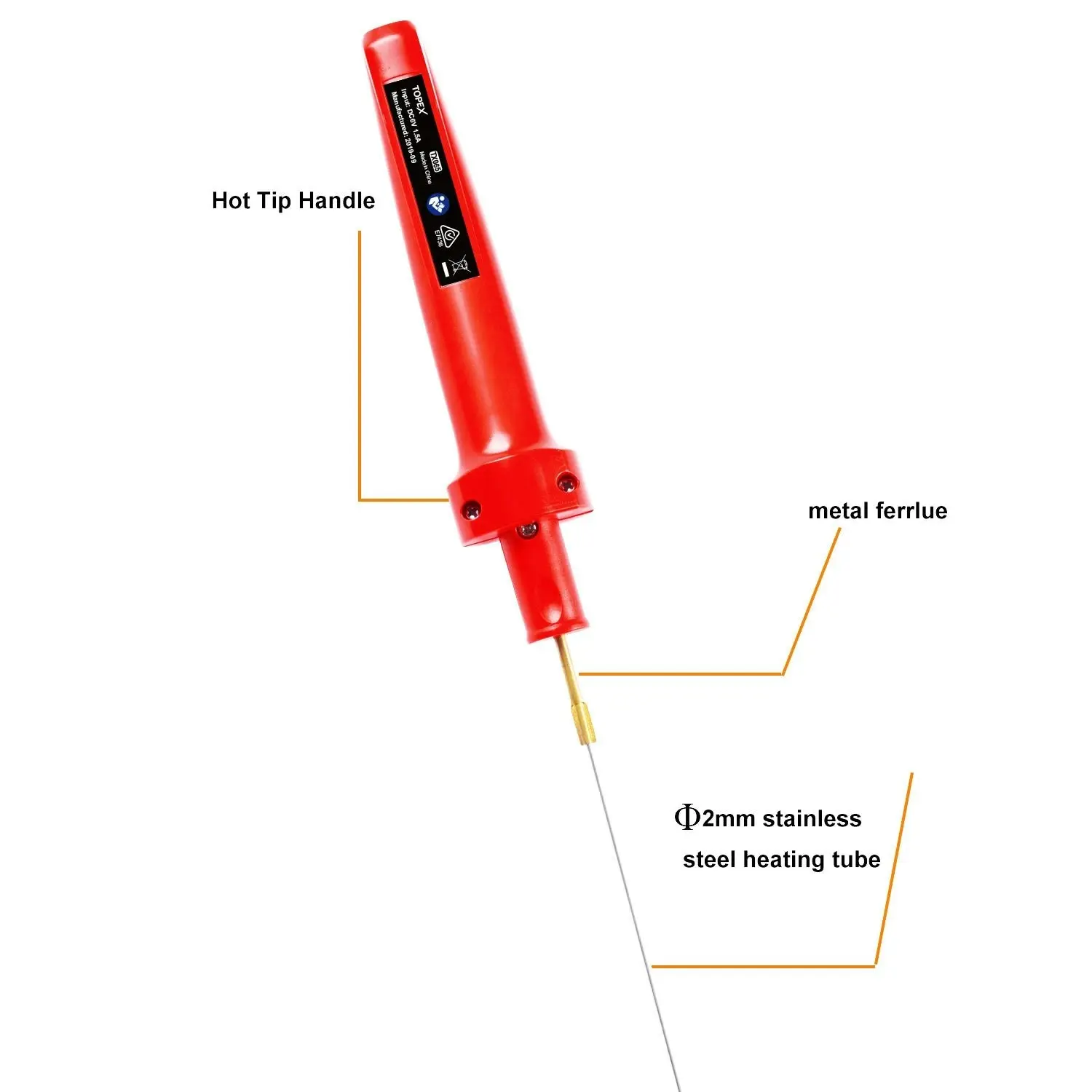 Topex 3-in-1 Hot Wire Foam Cutter Styrofoam Cutting Tool Set