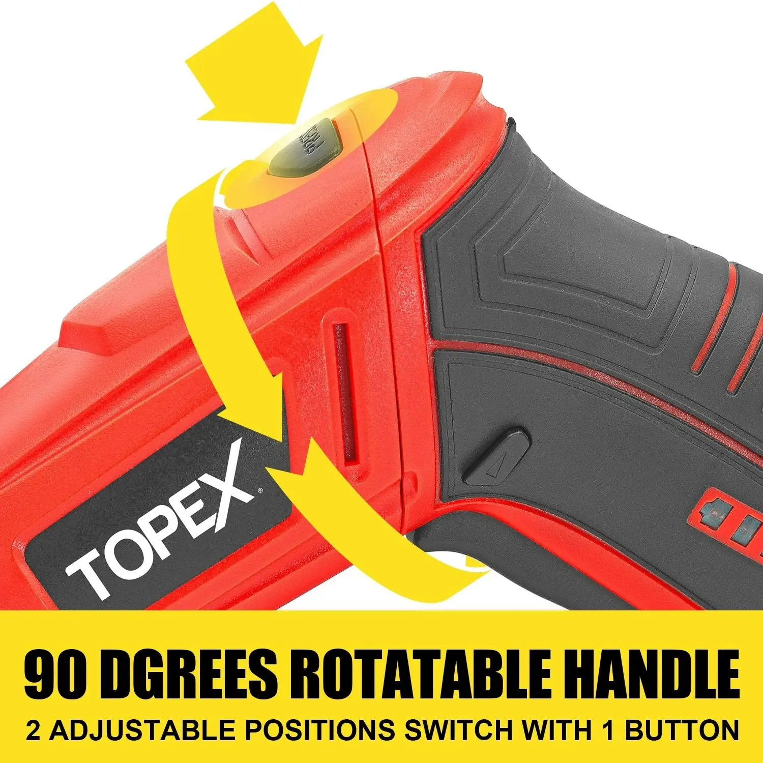 Topex 82 Piece Electric Screwdriver Set 4v Max Cordless Screwdriver Set CRV Screw Bits