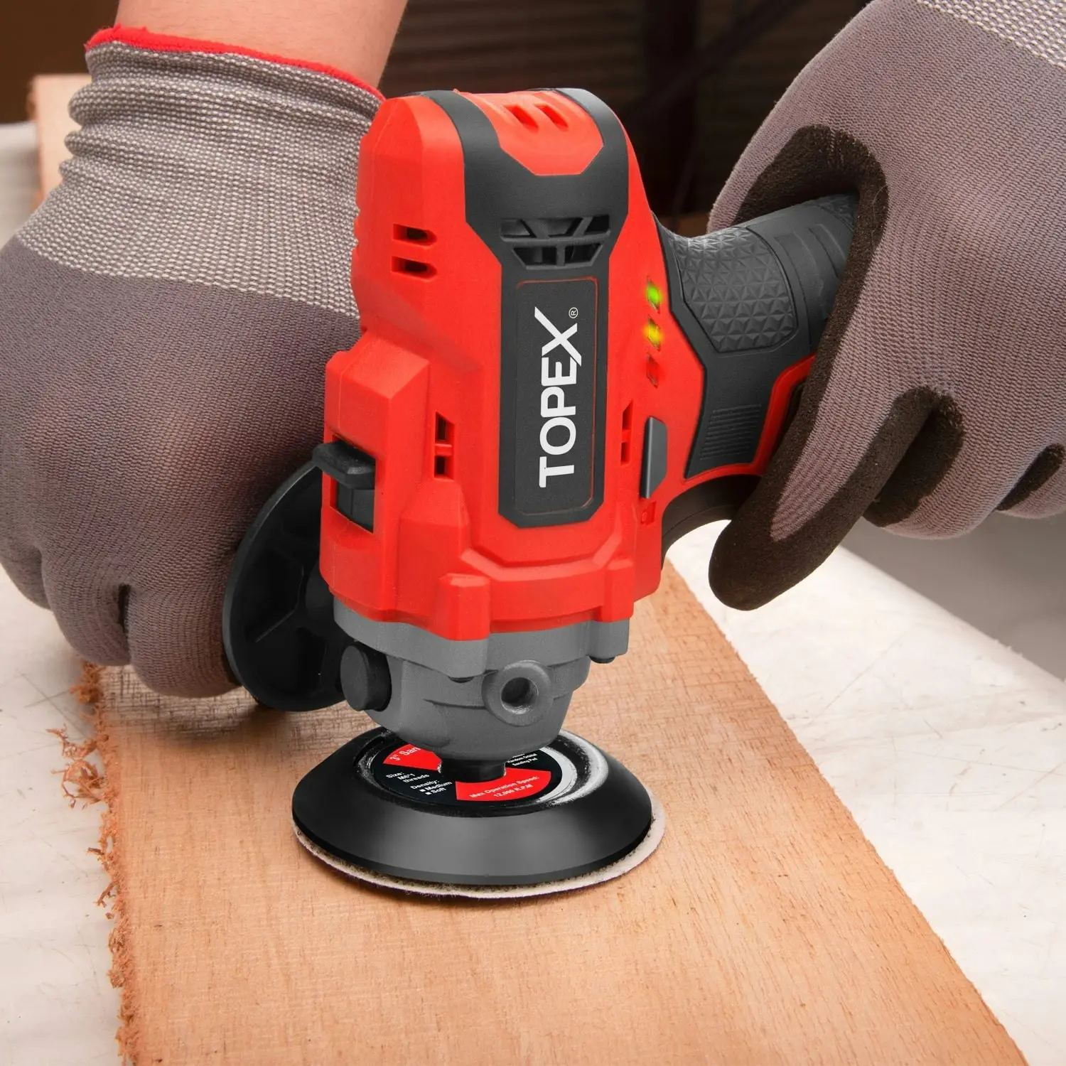 Topex 12V Cordless Power Tool Kit Polisher Rotary Tool