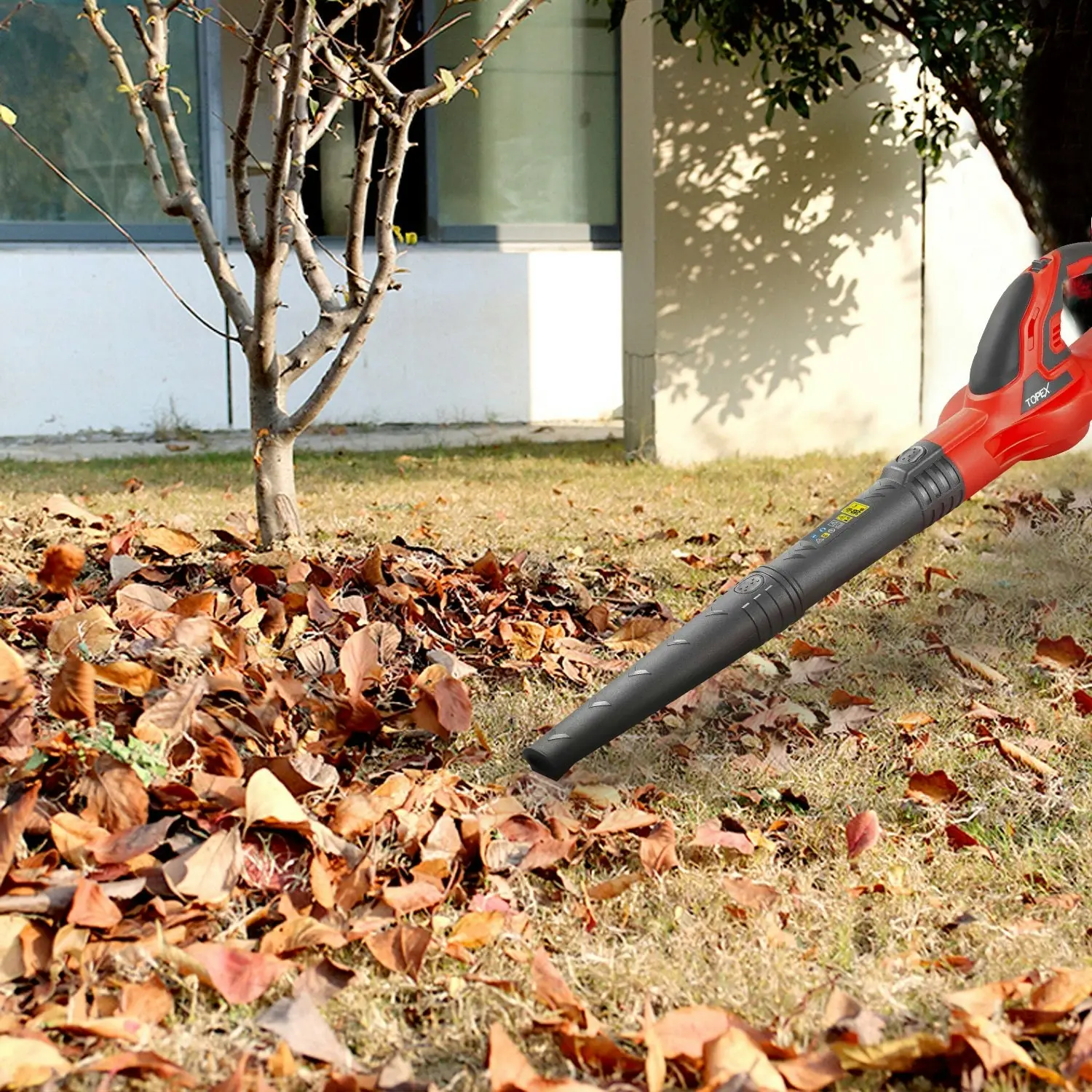 Topex 20V Cordless Leaf Blower 200Km/h Garden Dust Lightweight Skin Only without Battery