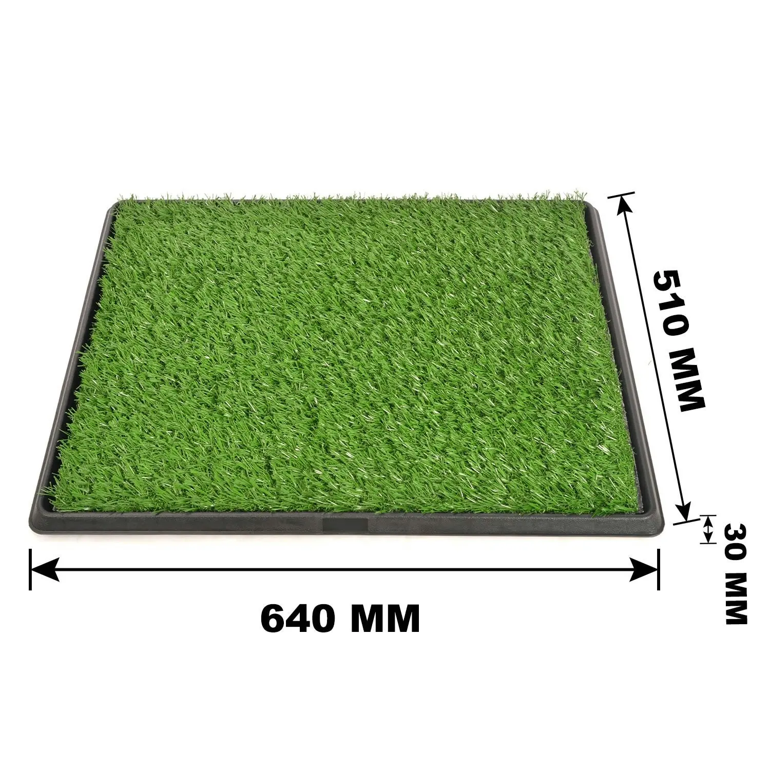 truepal Indoor Dog Potty Toilet Grass Tray Pads Training Puppy Medium Mat