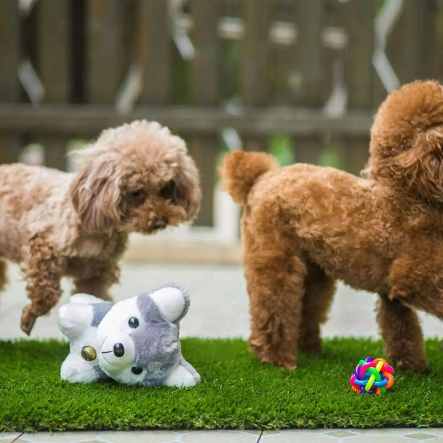 truepal Artificial Turf Pet Grass Mat Replacement for Puppy Potty Trainer