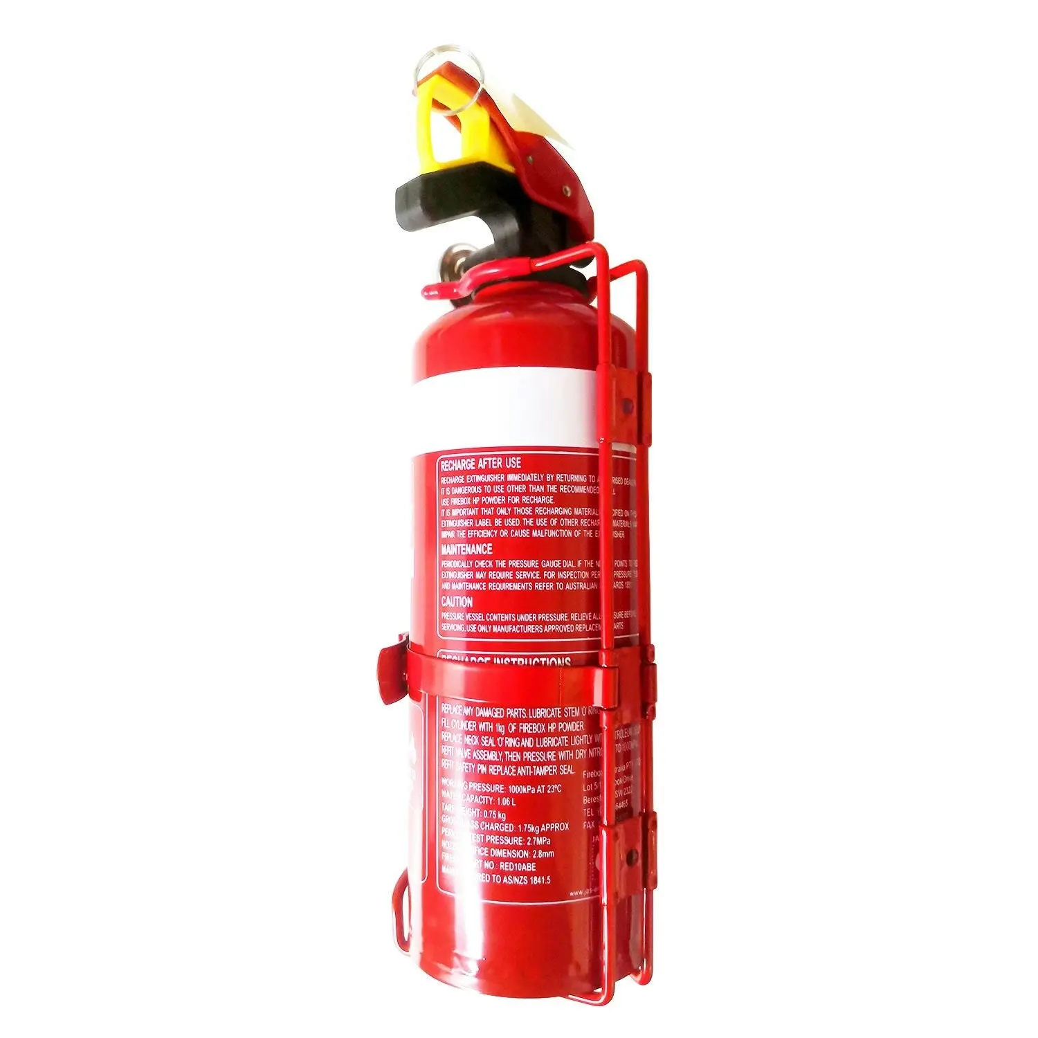 Ready2Fire Fire 1kg ABE powder type fire extinguisher