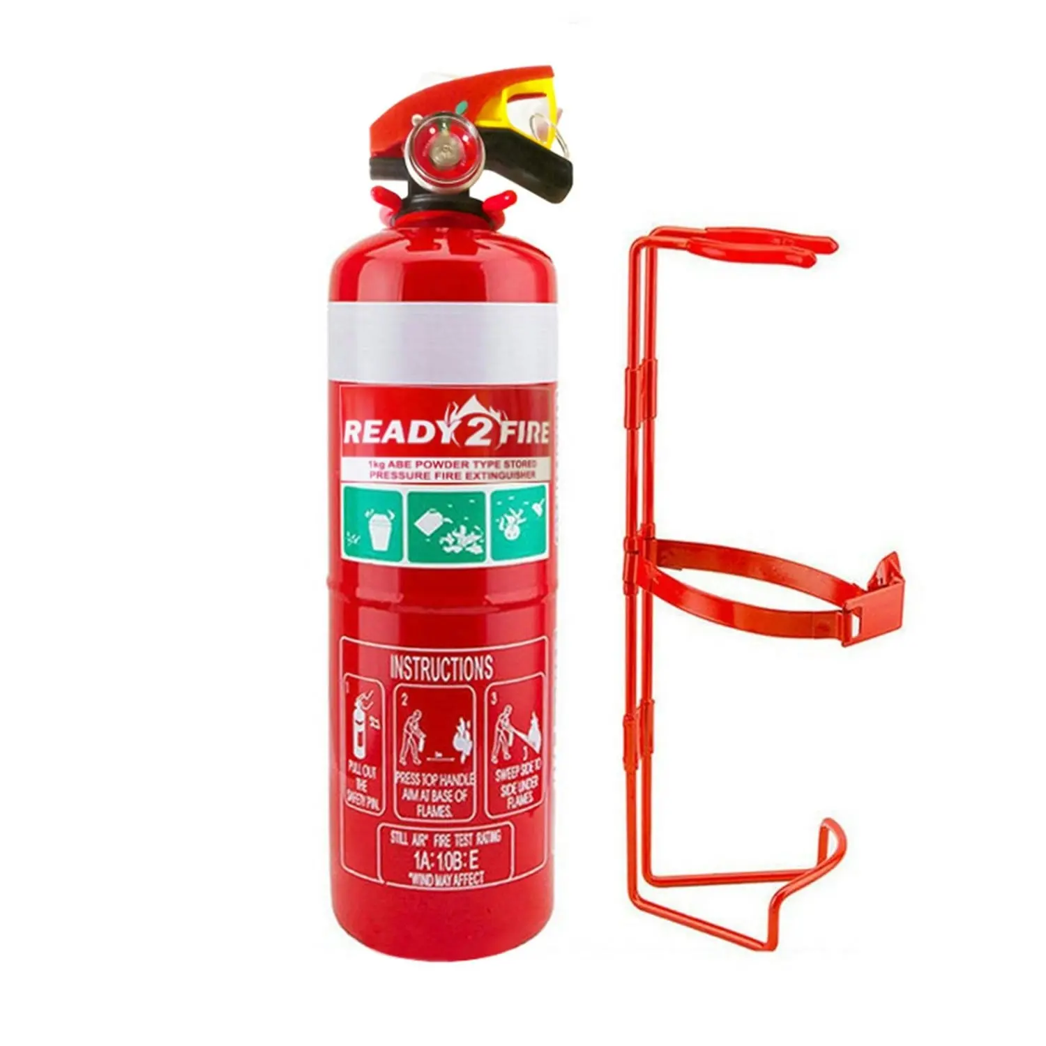 Ready2Fire Fire 1kg ABE powder type fire extinguisher