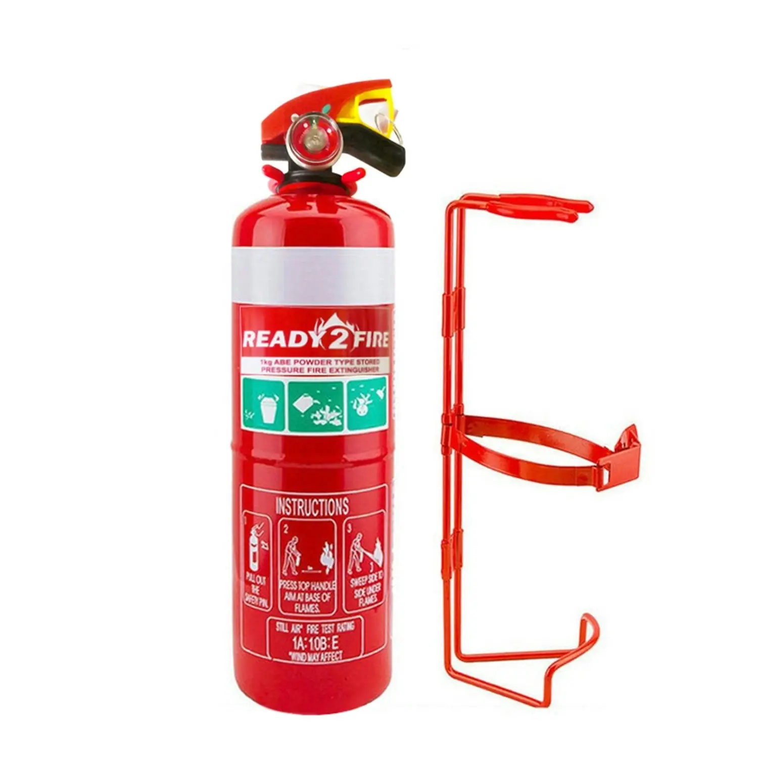 Ready2Fire Fire extinguisher, first aid kit with Fire Blanket