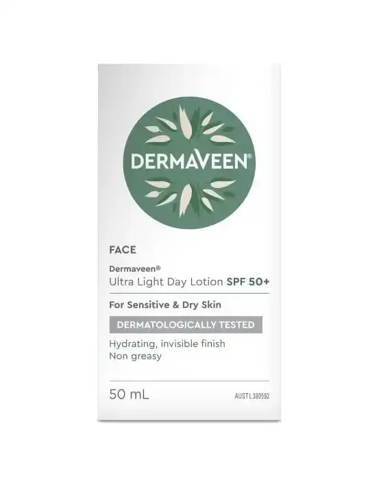 DermaVeen Face Ultralight Day Lotion SPF 50+ 50ml