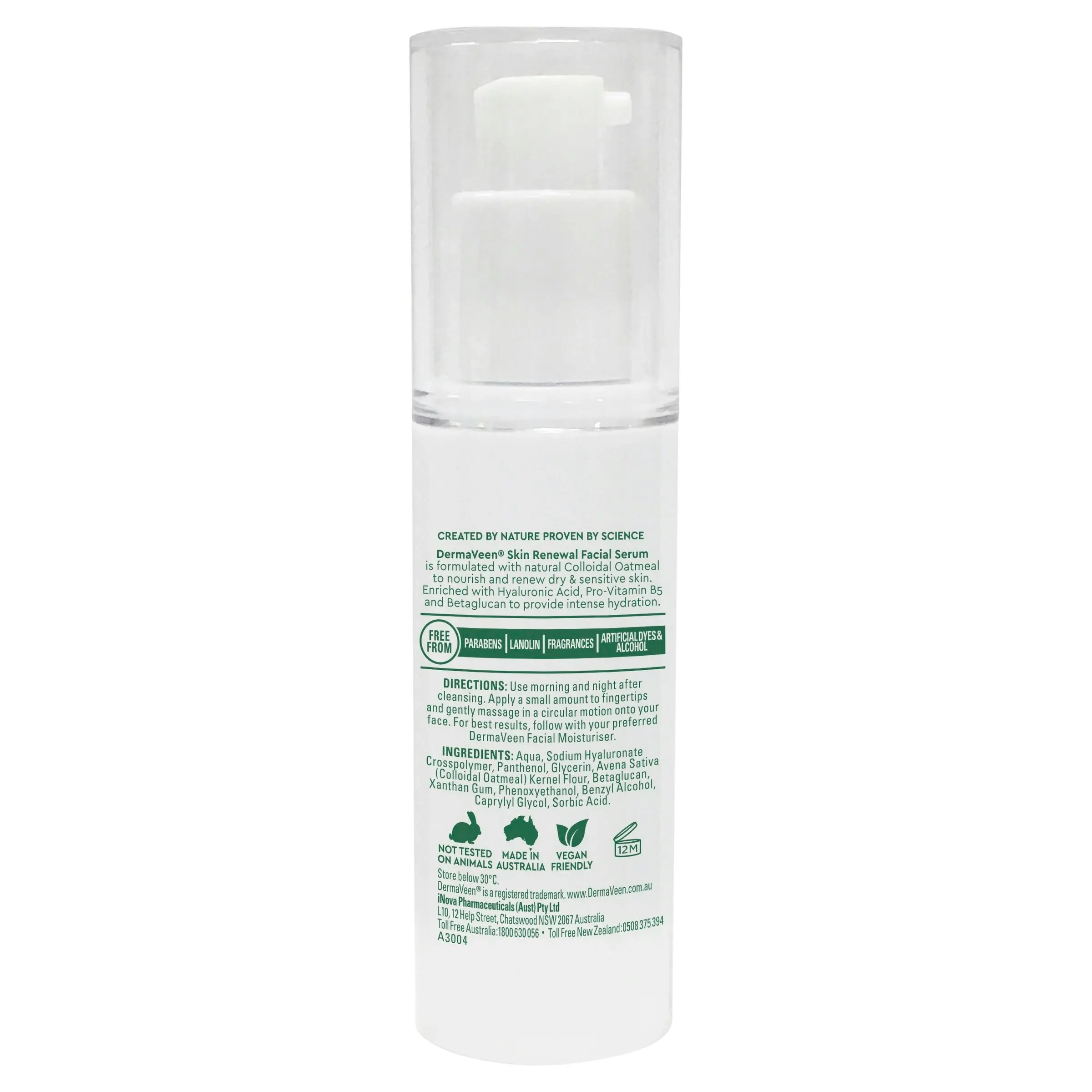 DermaVeen Skin Renewal Facial Serum 30mL