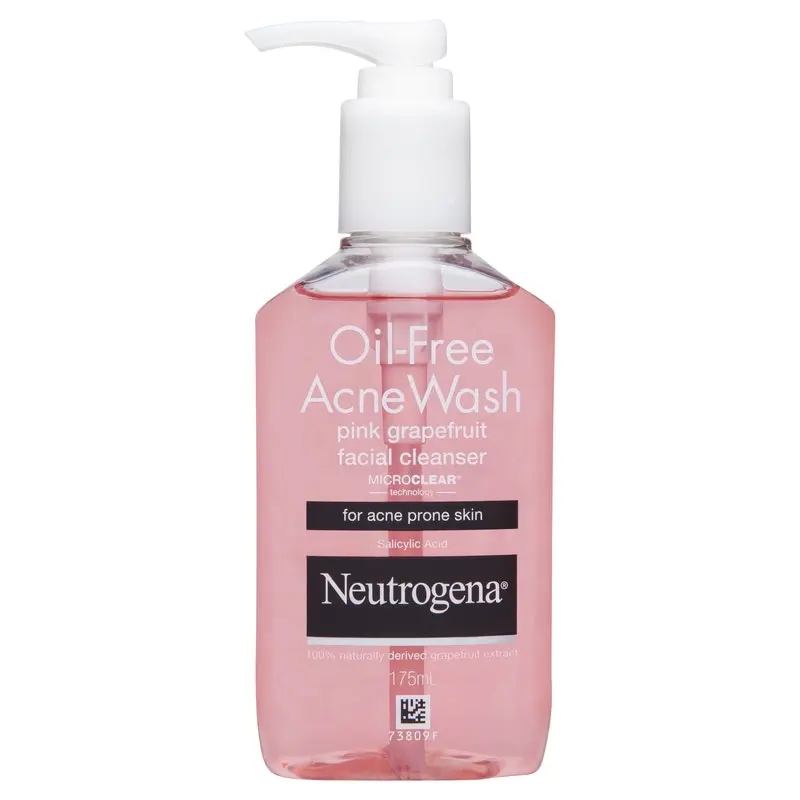 Neutrogena Oil Free Acne Pink Grapefruit Cleanser 175ml