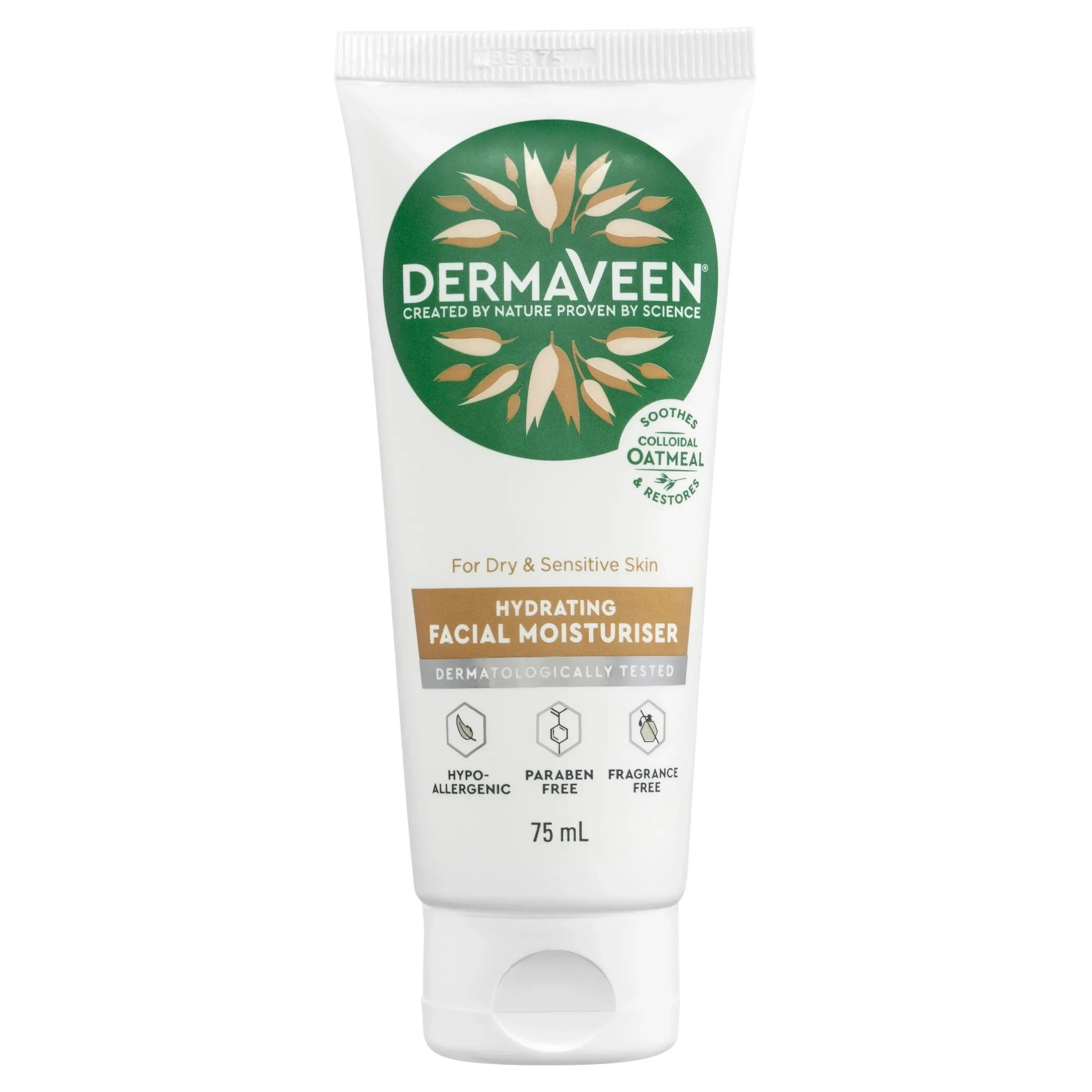 DermaVeen Hydrating Facial Moisturiser 75mL