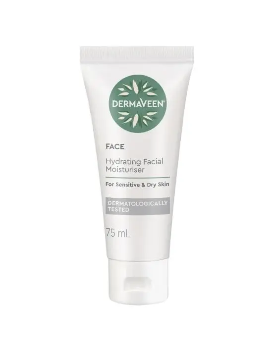 DermaVeen Hydrating Facial Moisturiser 75mL