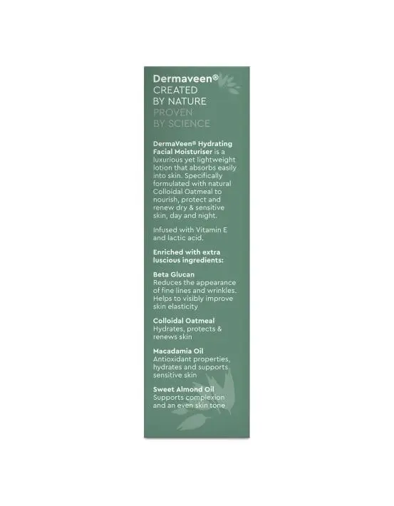 DermaVeen Hydrating Facial Moisturiser 75mL