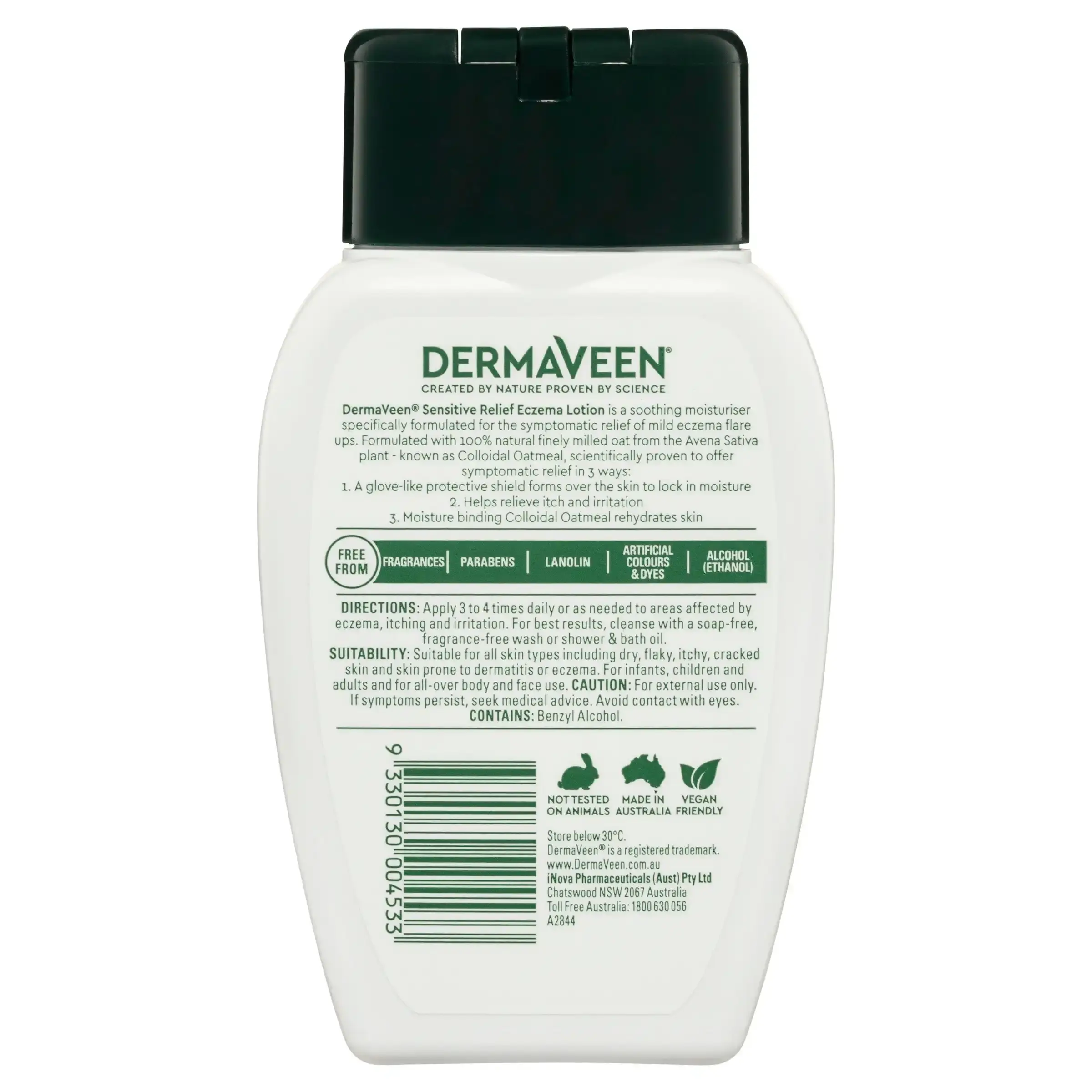 DermaVeen Sensitive Relief Eczema Lotion 250mL