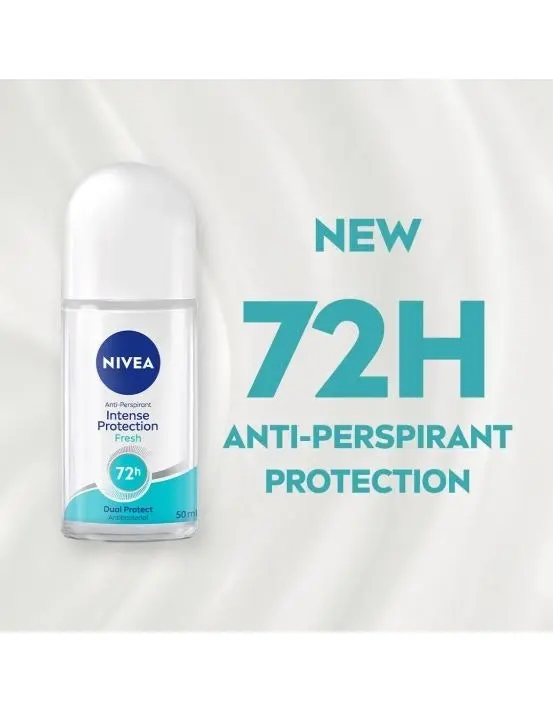 Nivea Deodorant Roll On Intense Protection 50ml