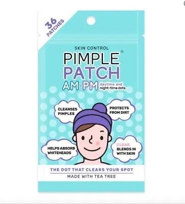 Skin Control Pimple Patches AM + PM 36 Patches