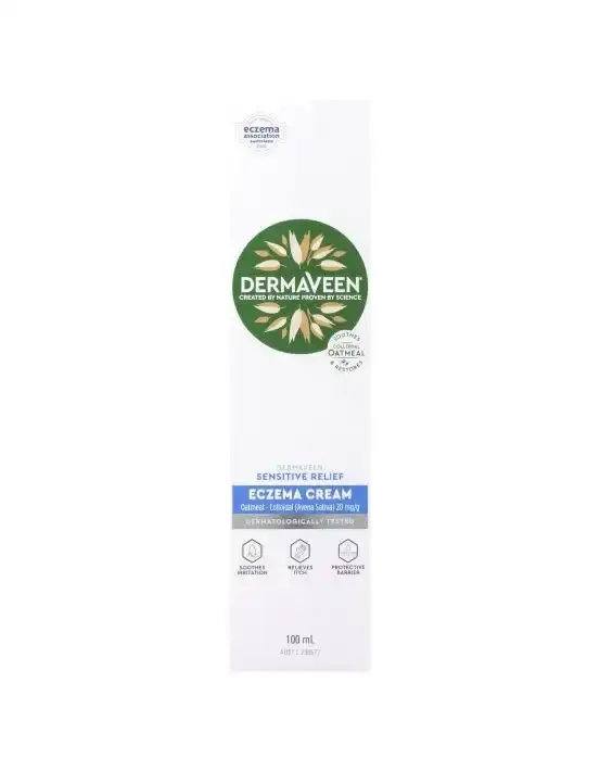 DermaVeen Sensitive Relief Eczema Cream 100mL