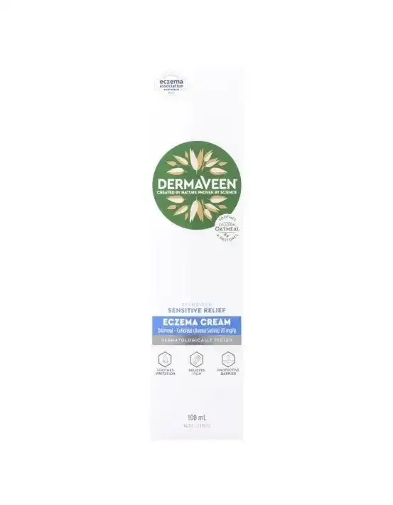 DermaVeen Sensitive Relief Eczema Cream 100mL