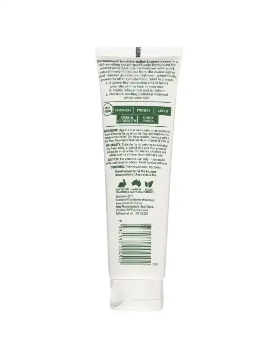 DermaVeen Sensitive Relief Eczema Cream 100mL