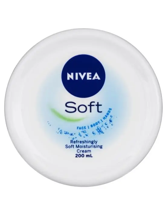 Nivea Soft Moisturising Cream with Vitamin E & Jojoba Oil 200mL