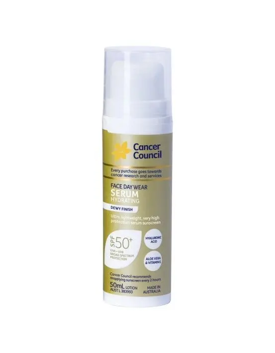 Cancer Council Face Day Wear Serum SPF50+ 50ml